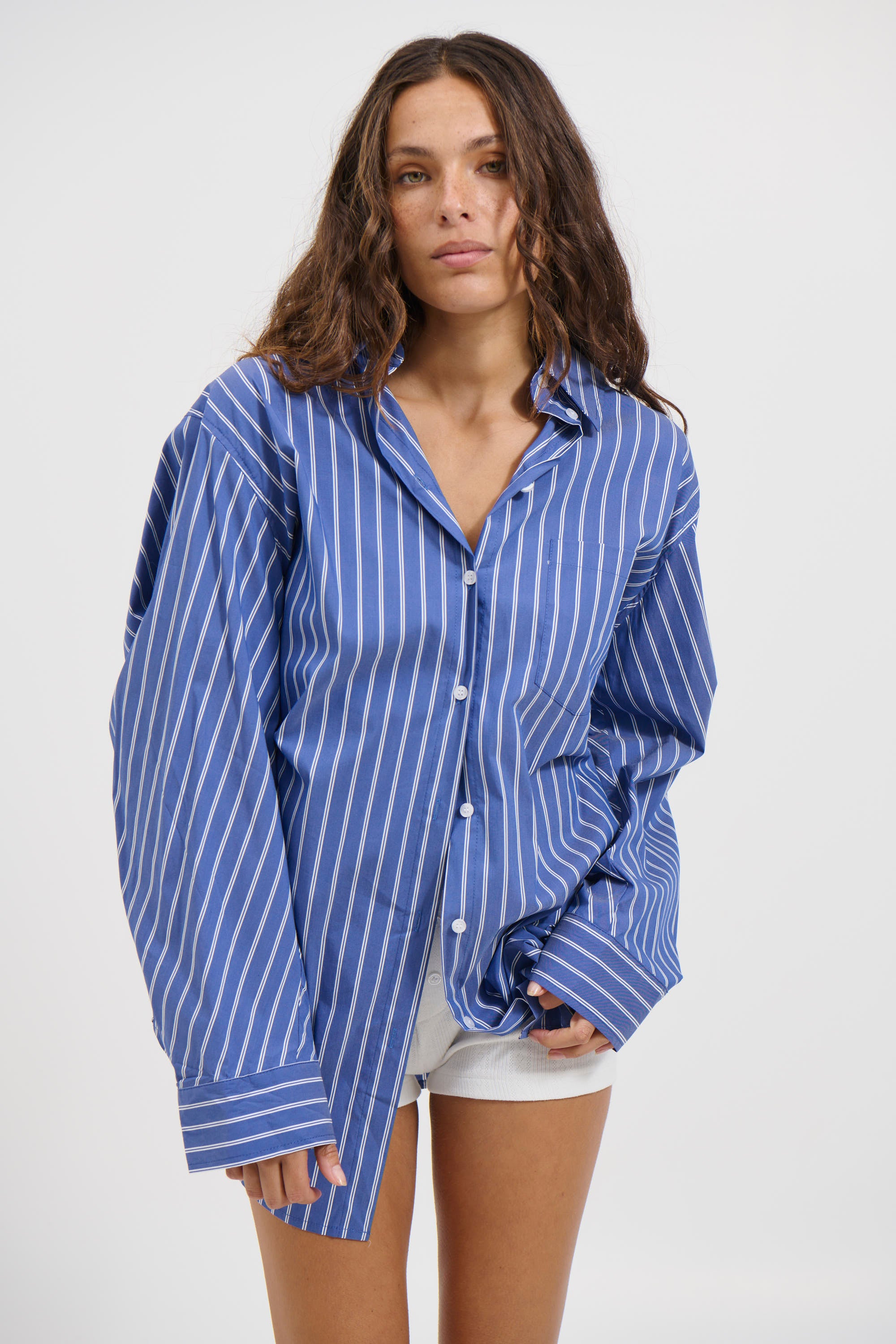 Sia Shirt Dark Blue