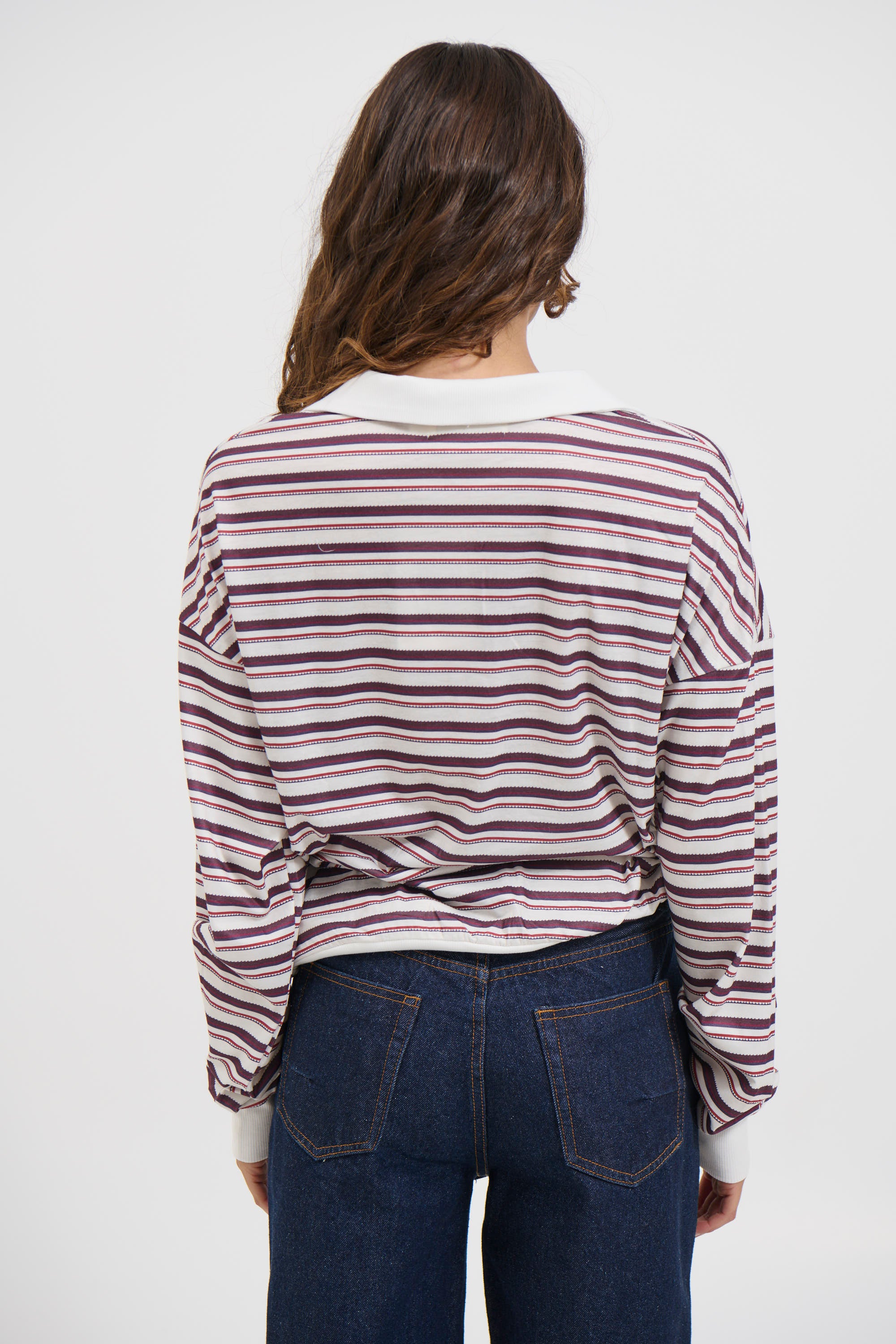 Wynter Rugby Sweater Berry