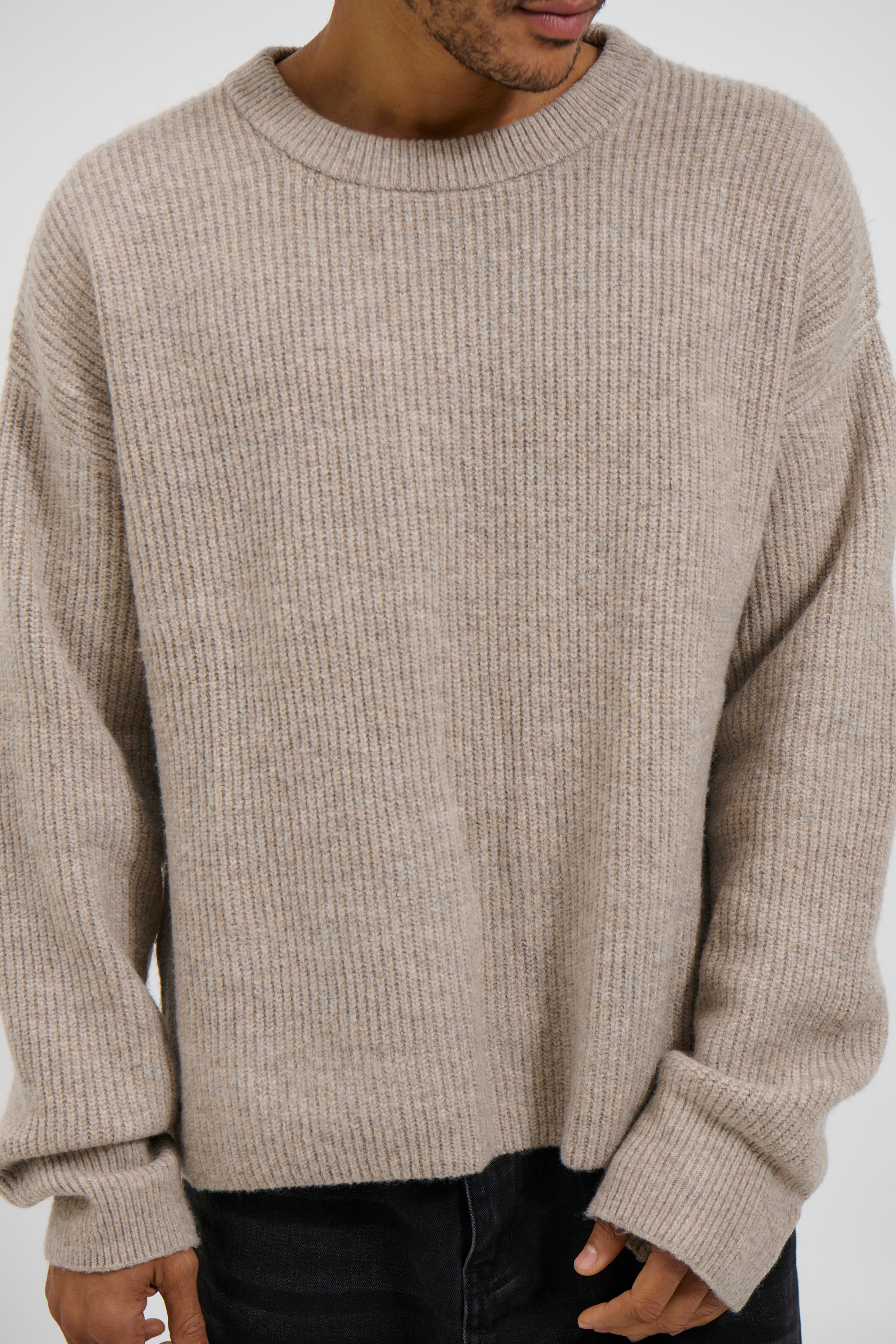 Slouch Knit Light Tan