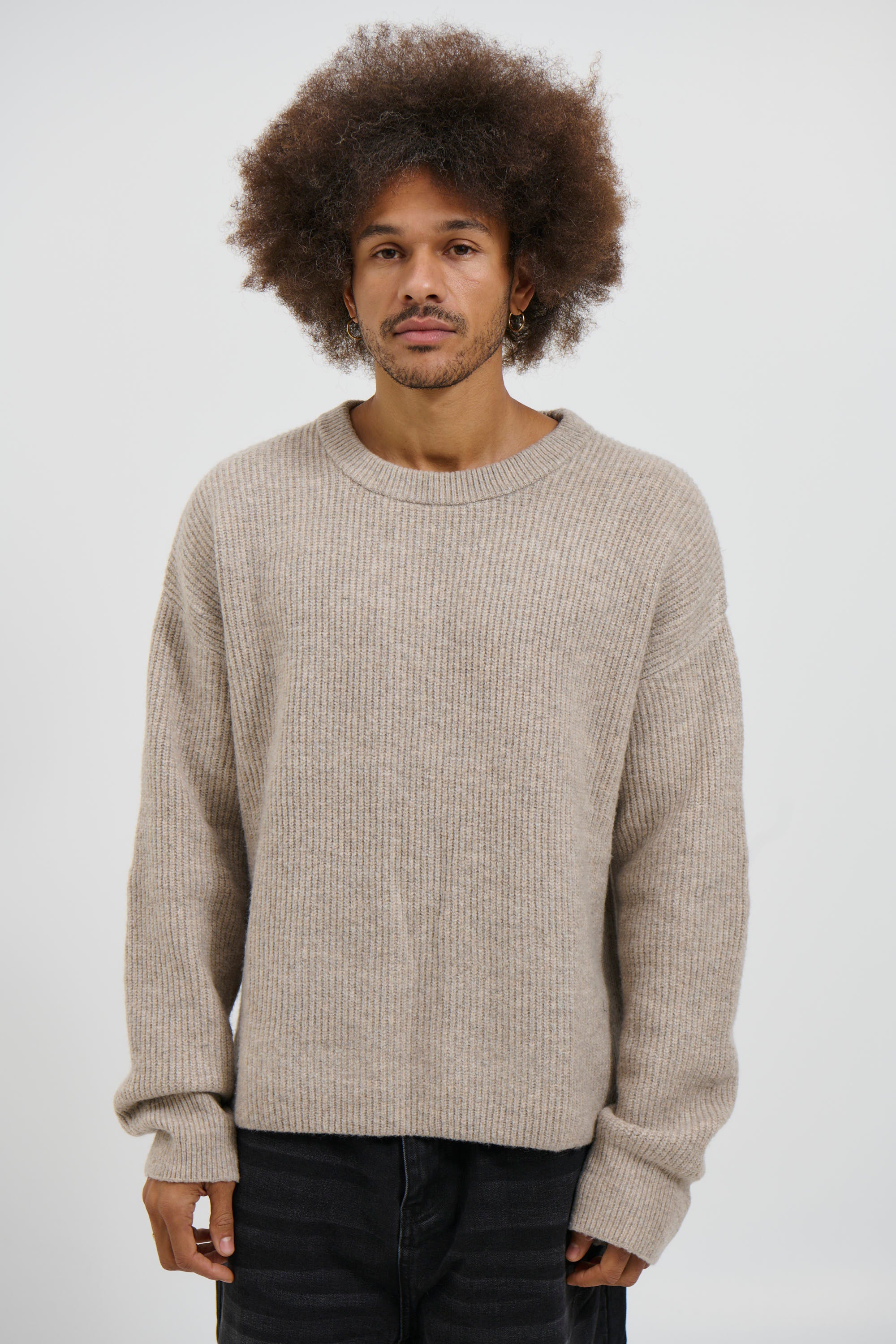 Slouch Knit Light Tan