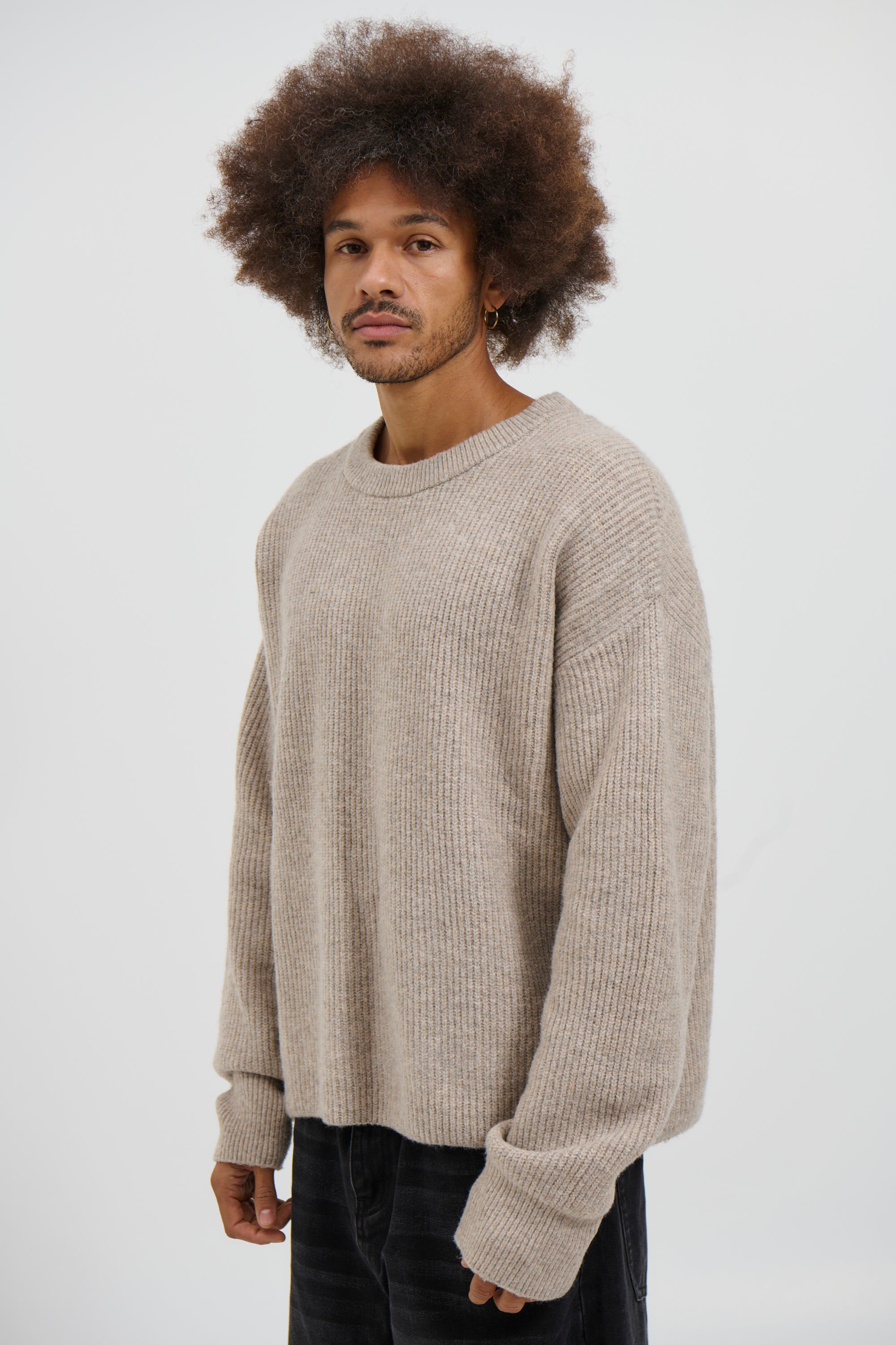 Slouch Knit Light Tan