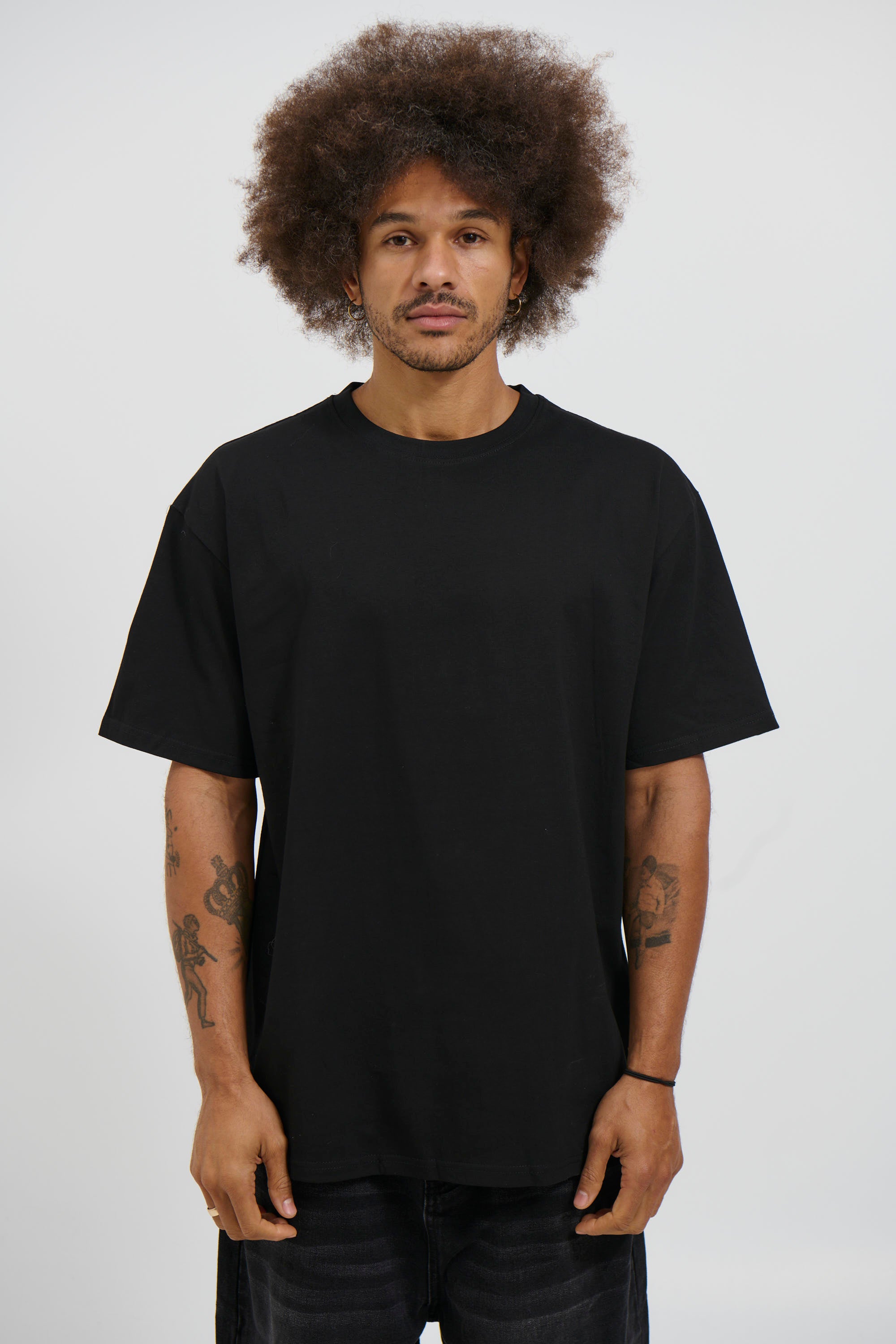 Emmett Box Tee Black