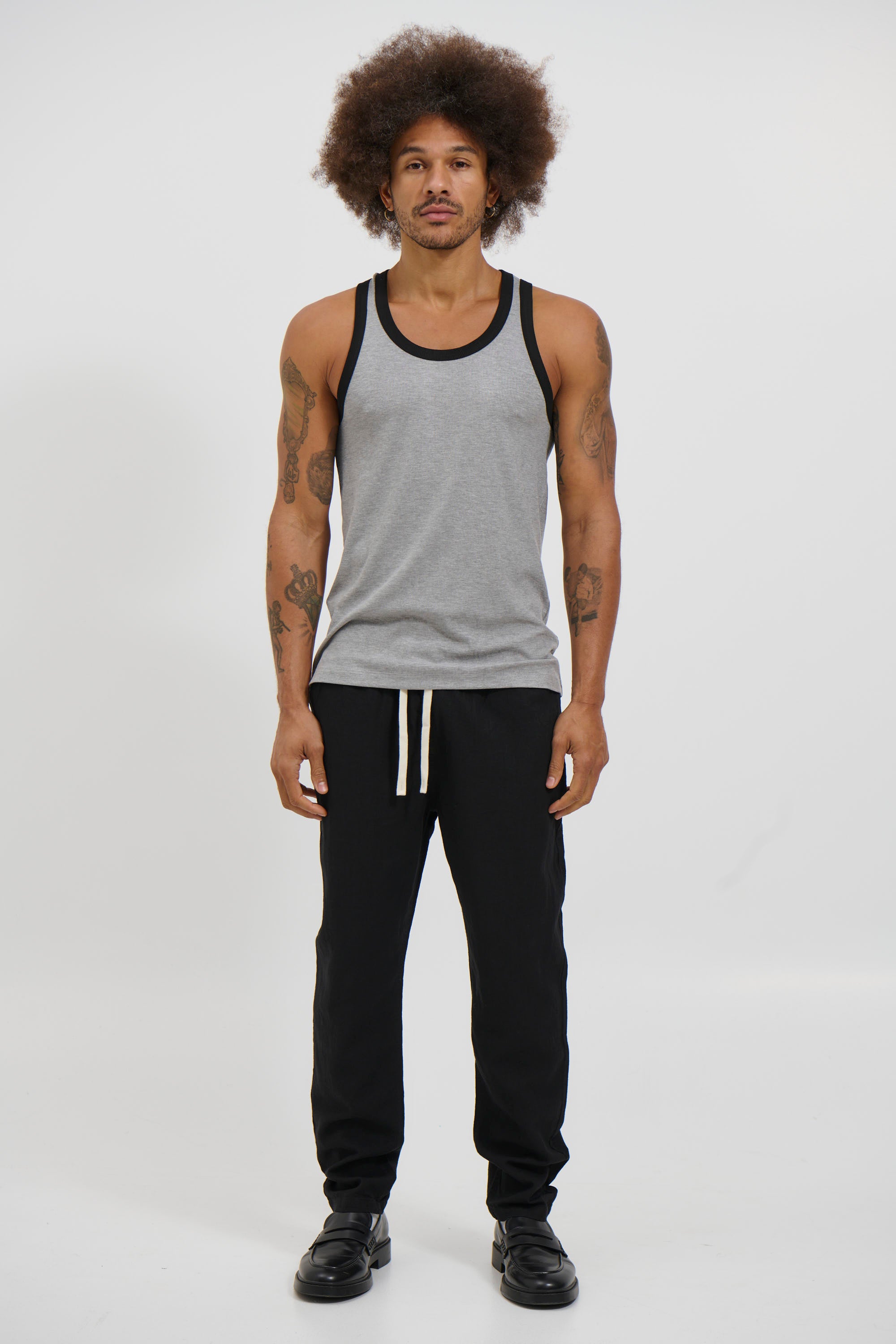Zoro Singlet Grey/Black