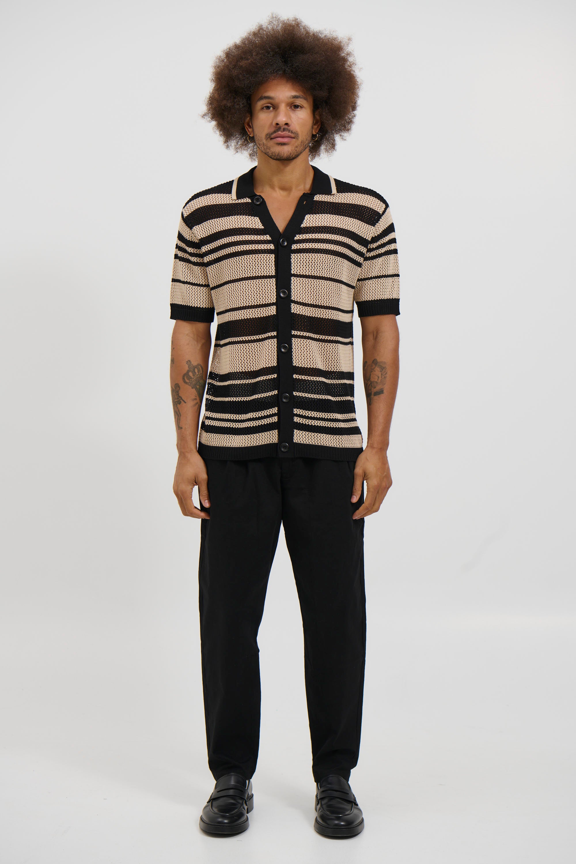 Monroe Top Black/Sand