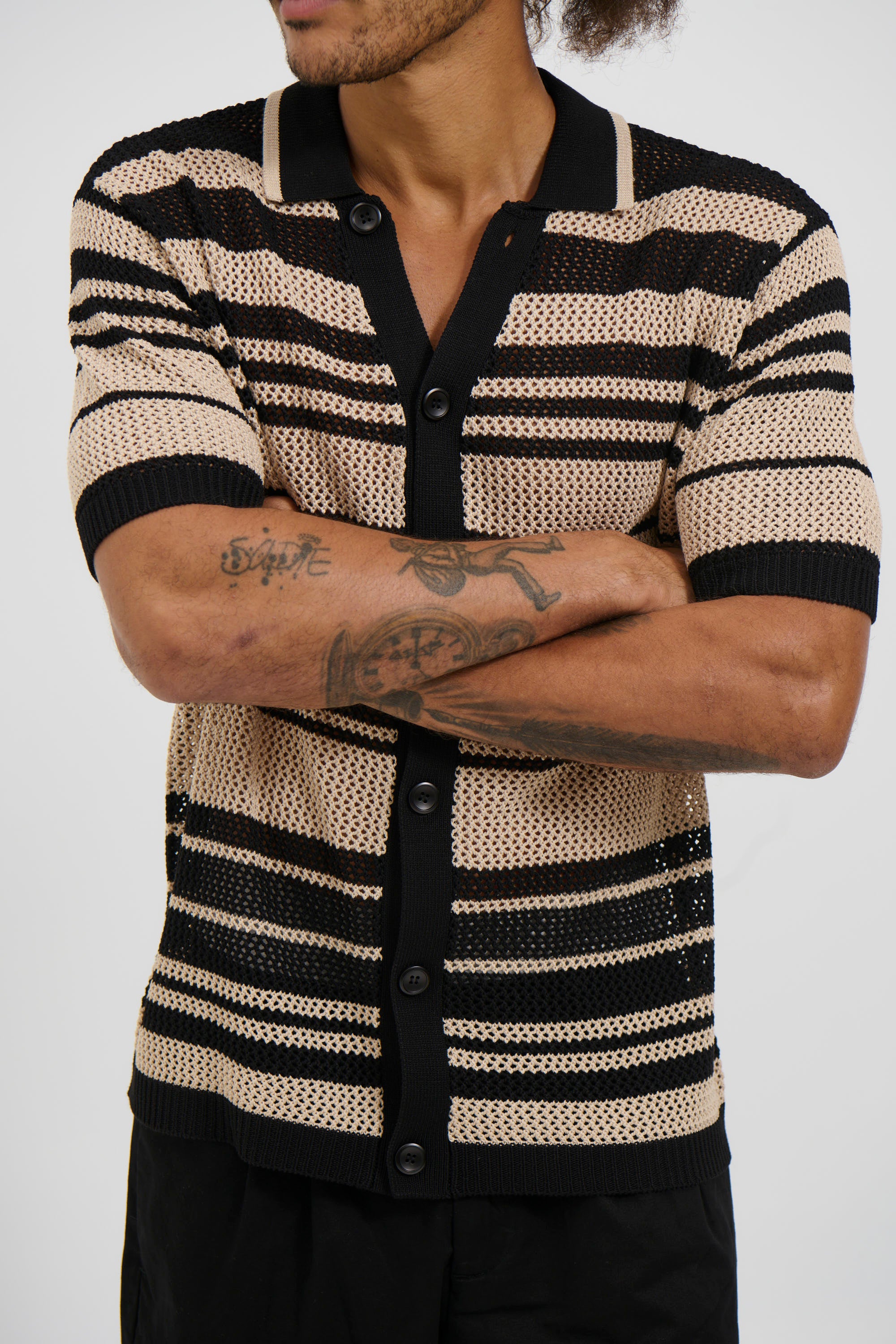 Monroe Top Black/Sand