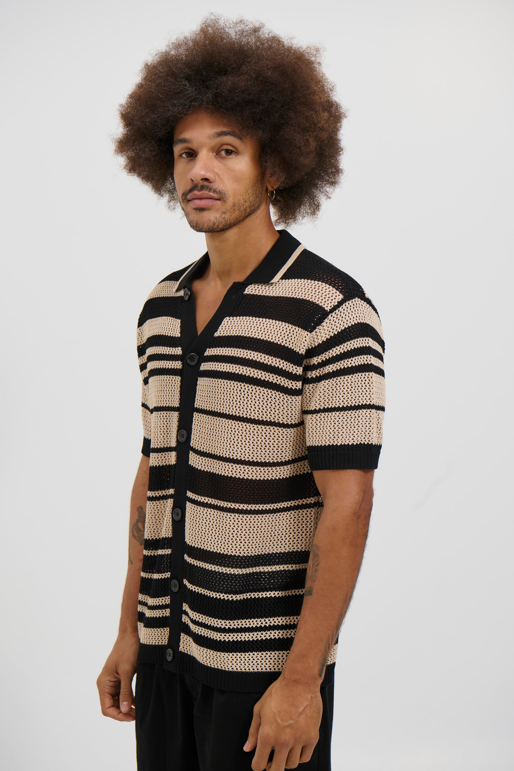 Monroe Top Black/Sand