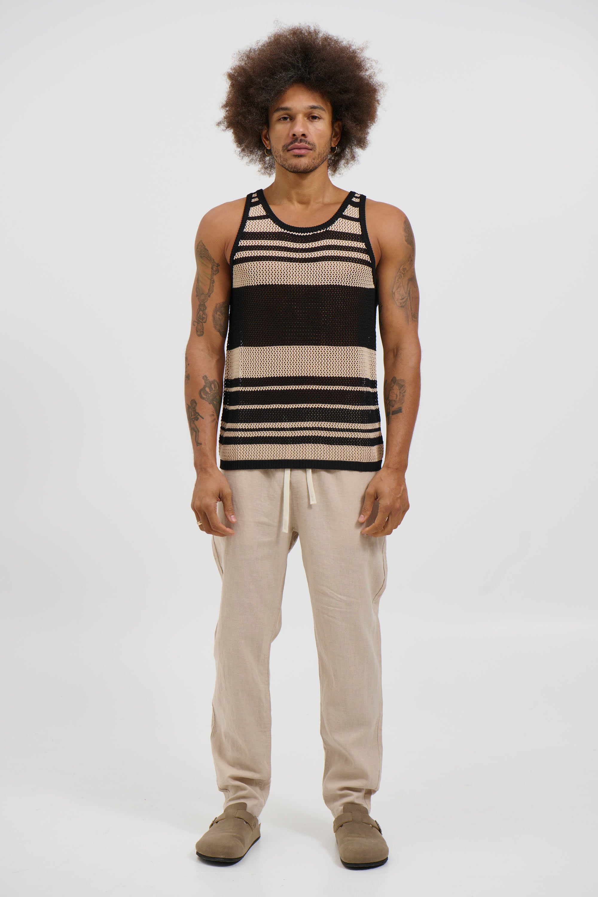 Alcha Tank Black/Sand