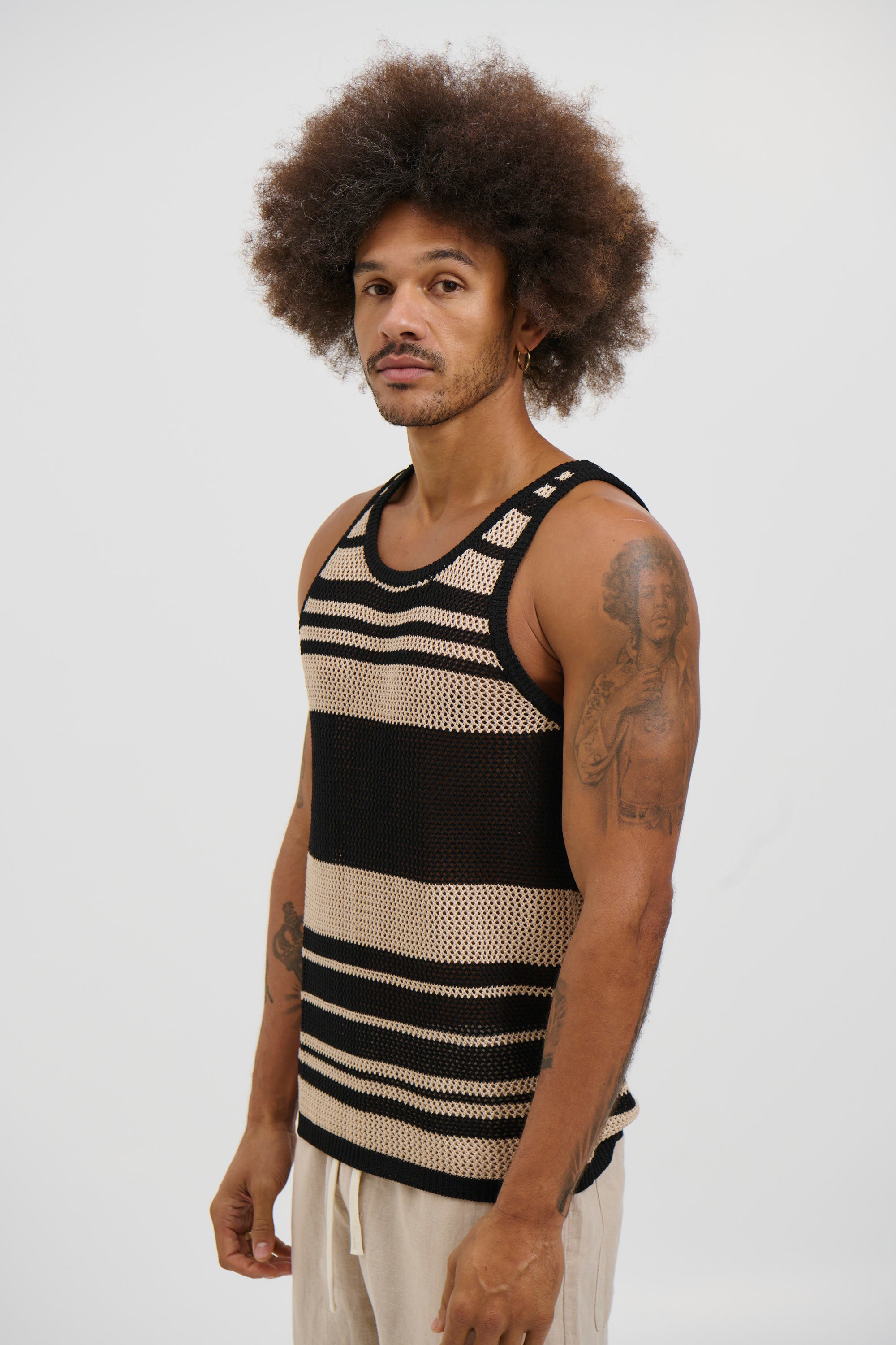 Alcha Tank Black/Sand