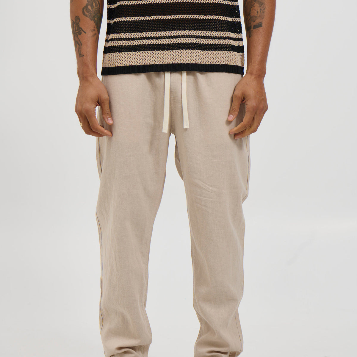 NTH Linen Pant Oat S Oat