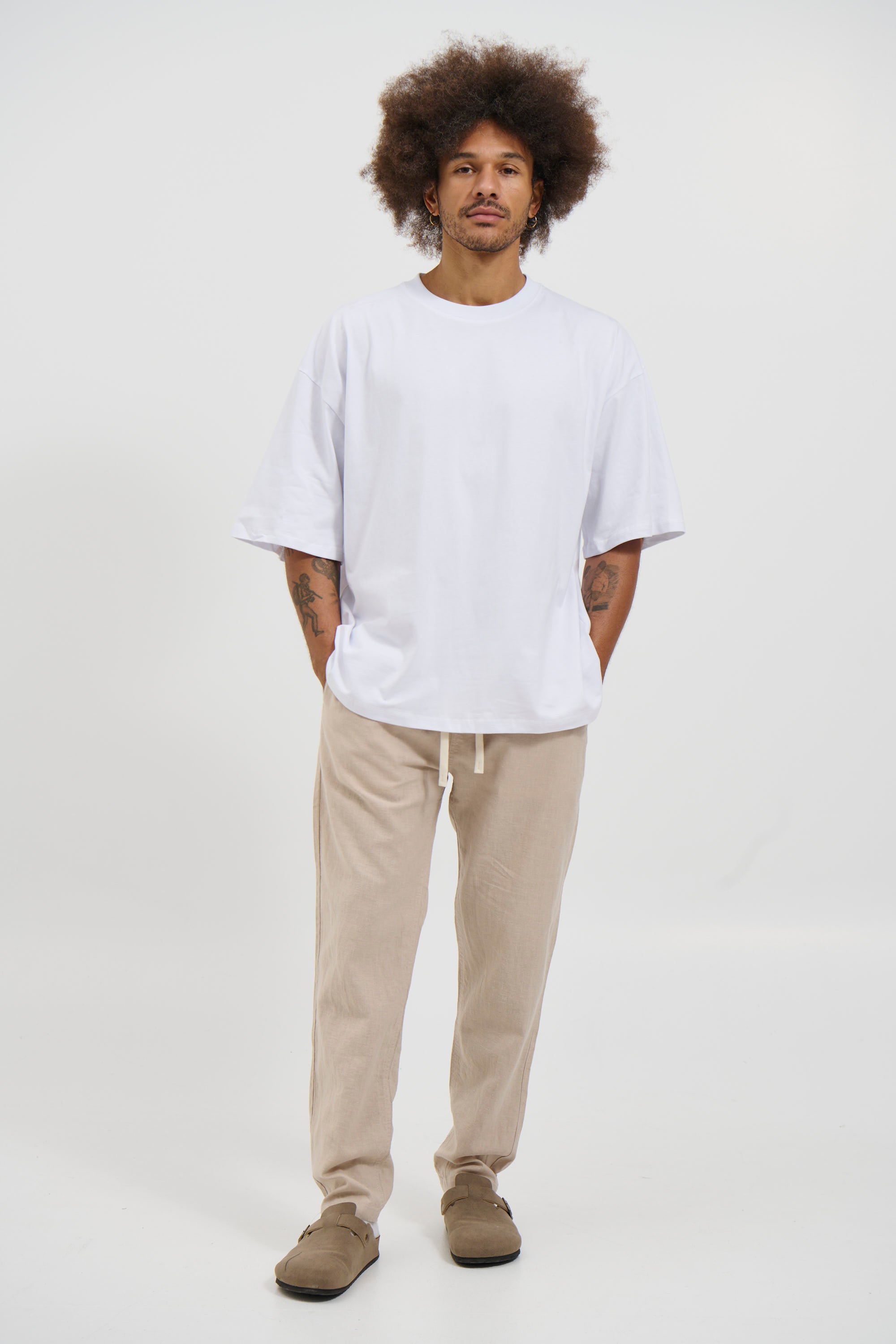 Tyson Crew Tee White