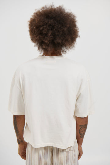 NTH Crop Box Tee Ivory