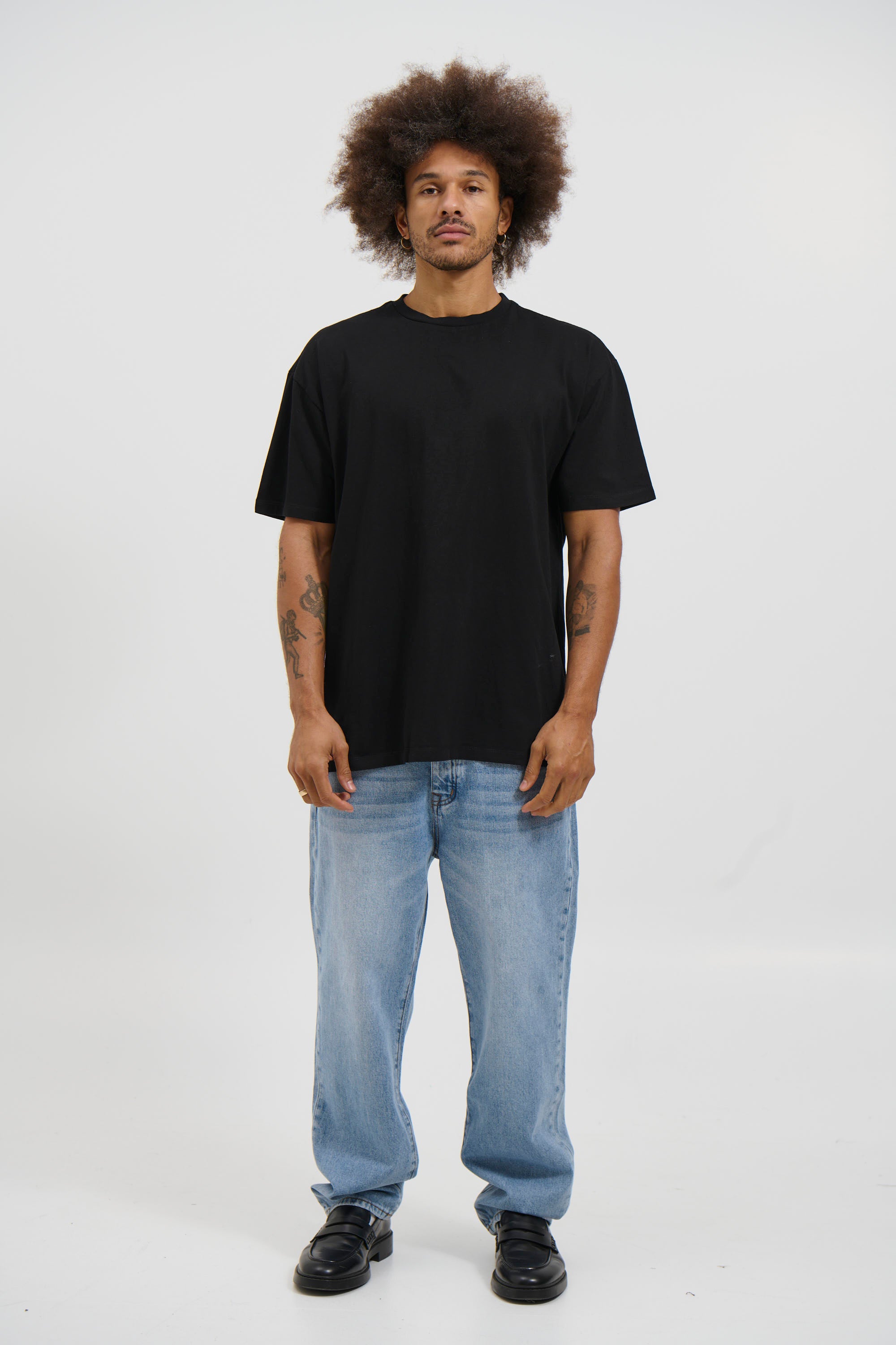 NTH Heavyweight Tee Solid Black