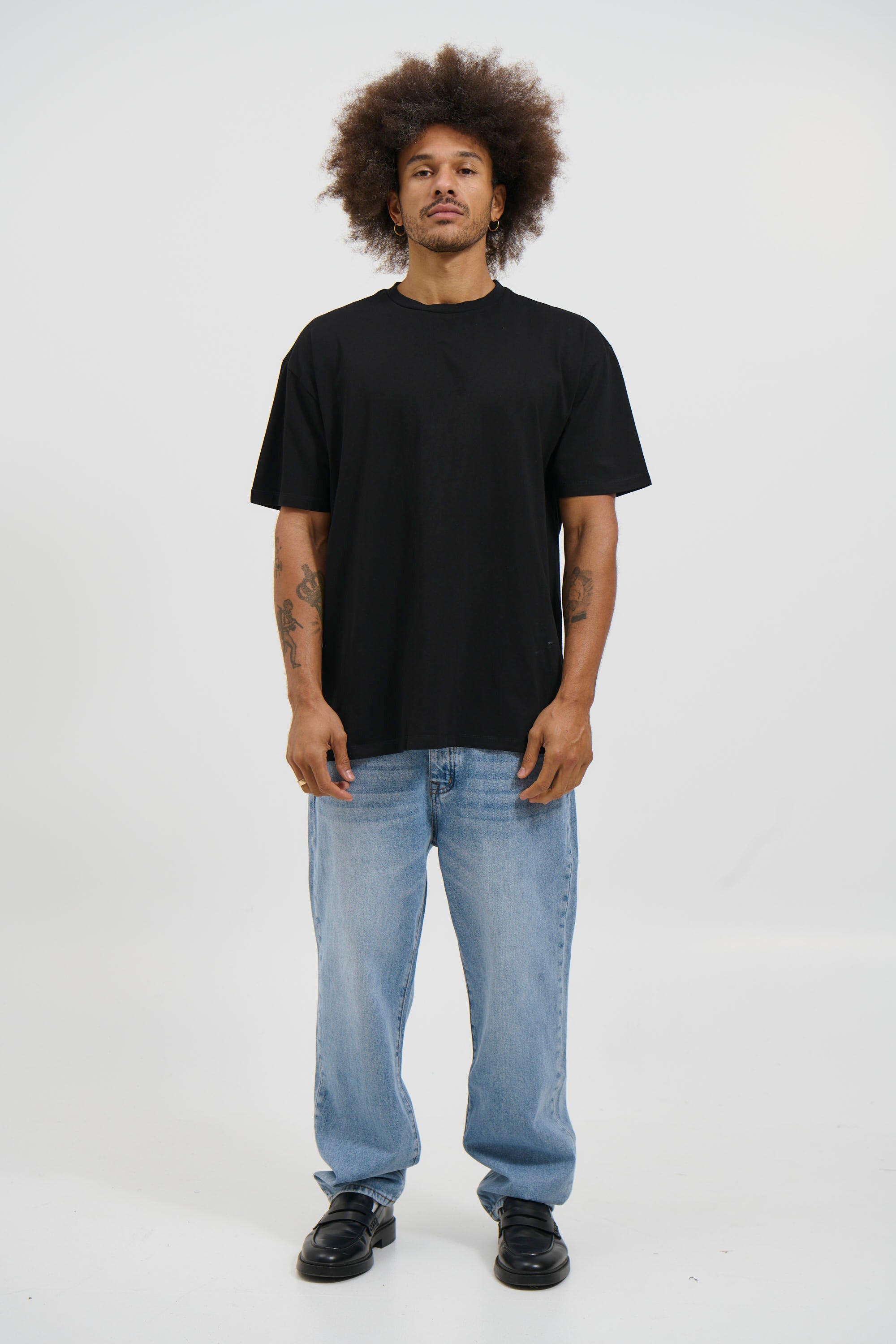 NTH Heavyweight Tee Solid Black