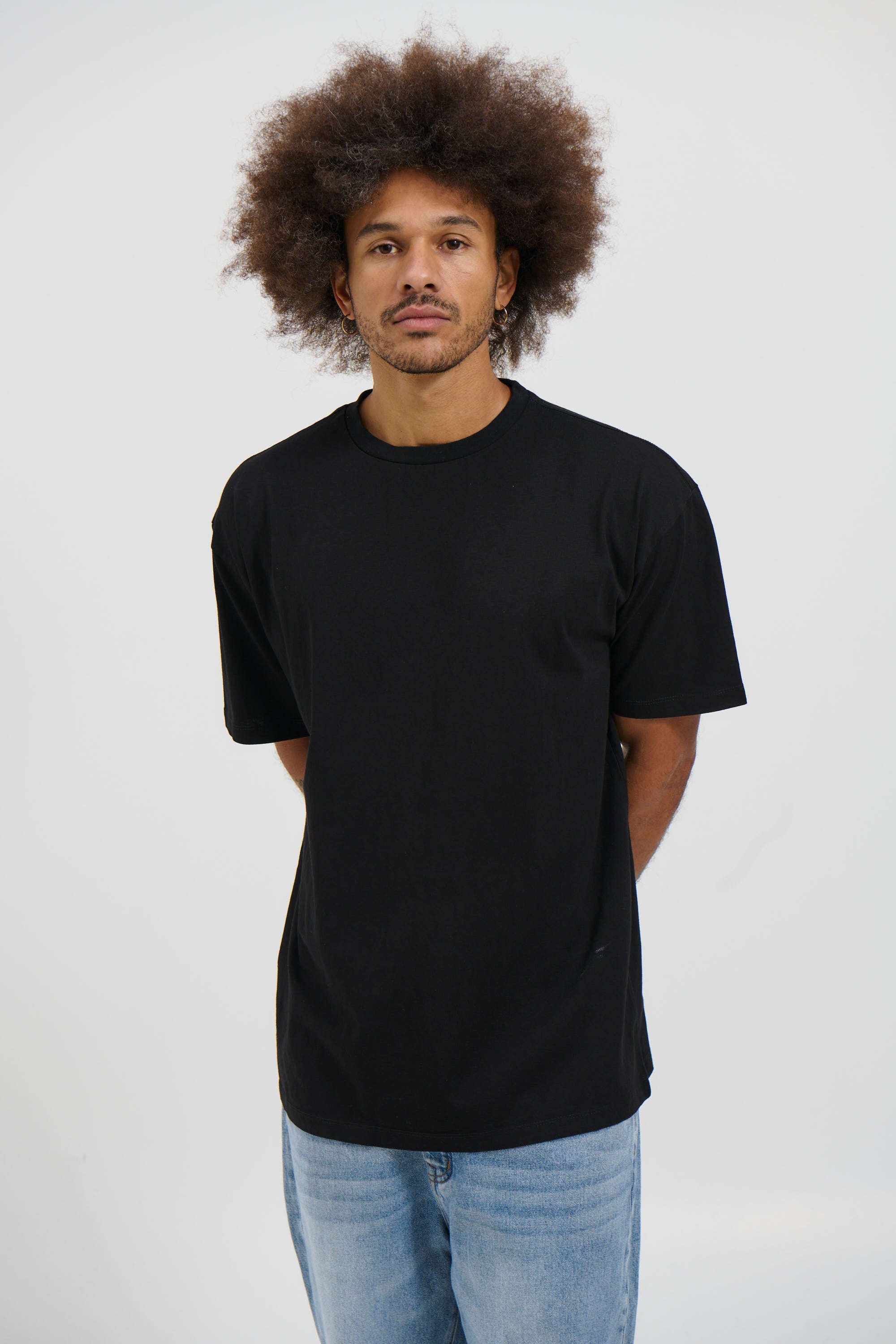 NTH Heavyweight Tee Solid Black