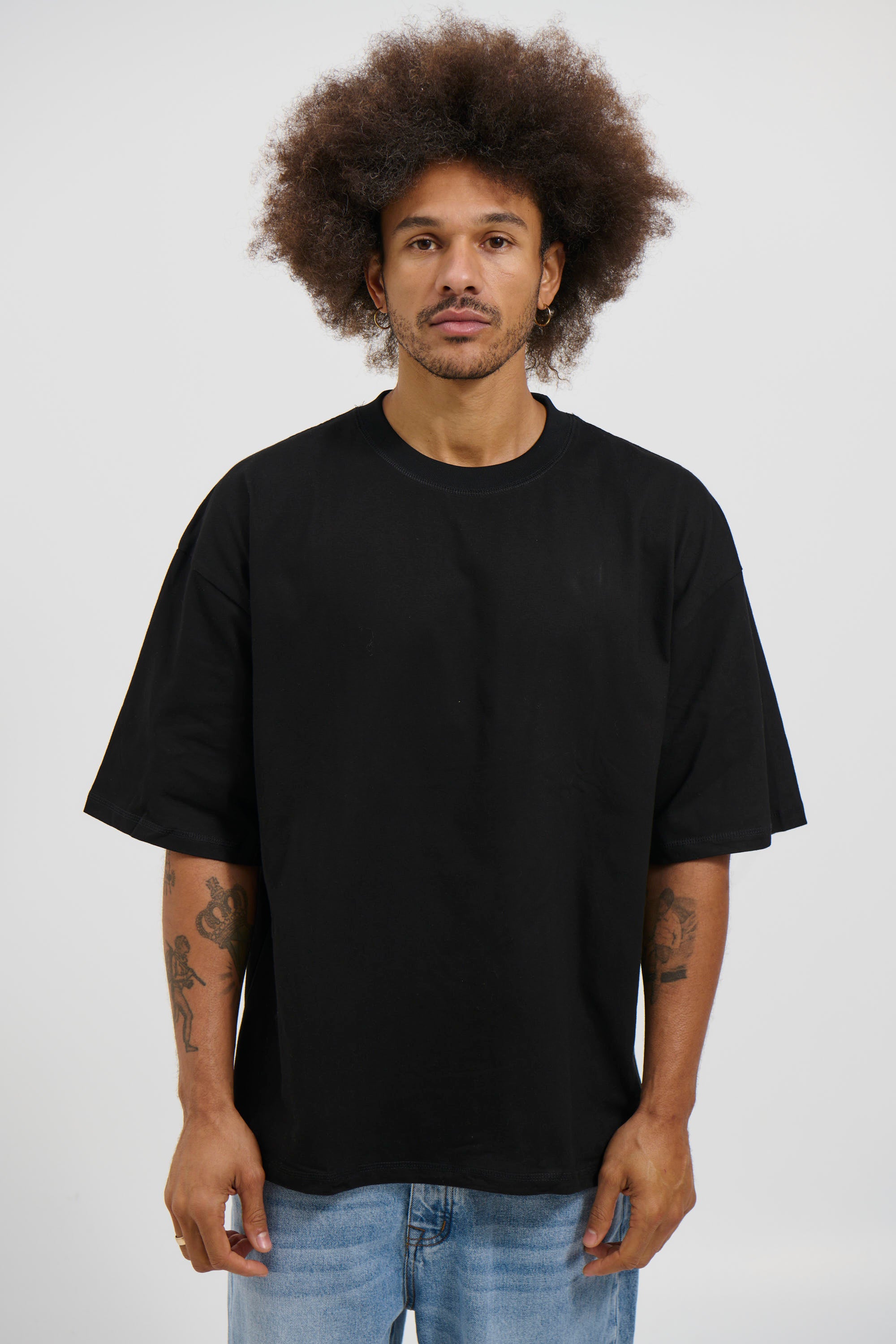 Tyson Crew Tee Black