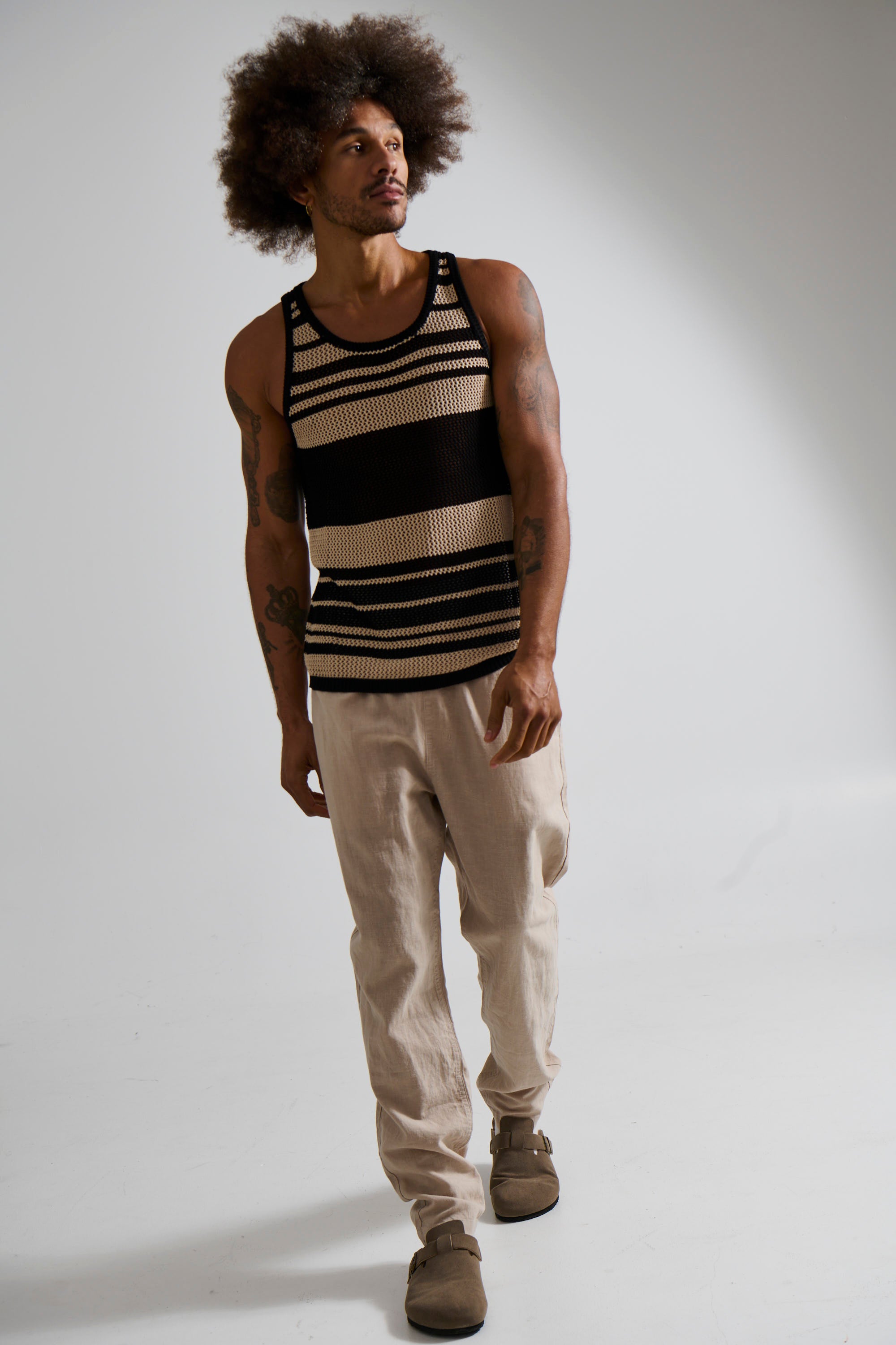 Alcha Tank Black/Sand