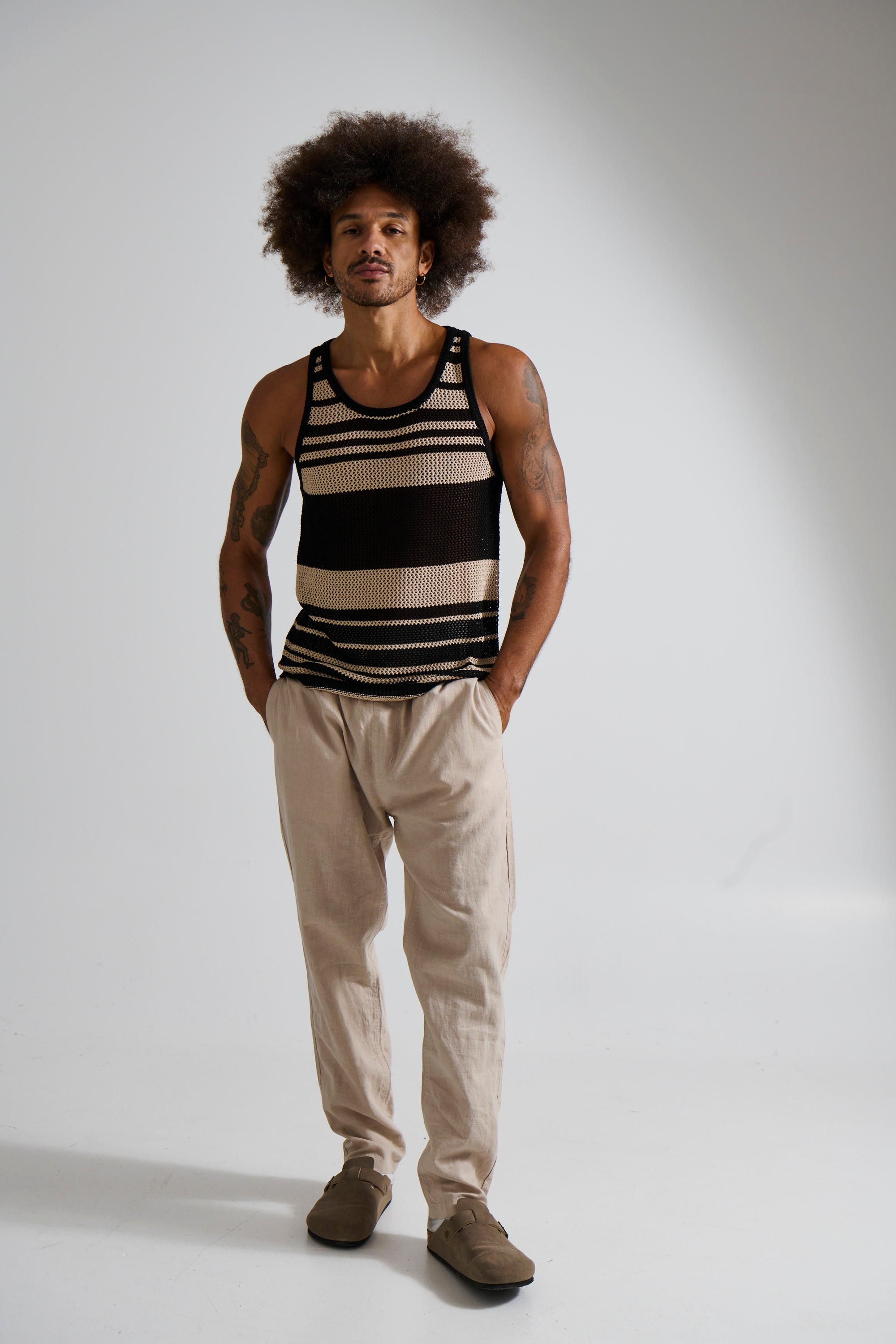 Alcha Tank Black/Sand