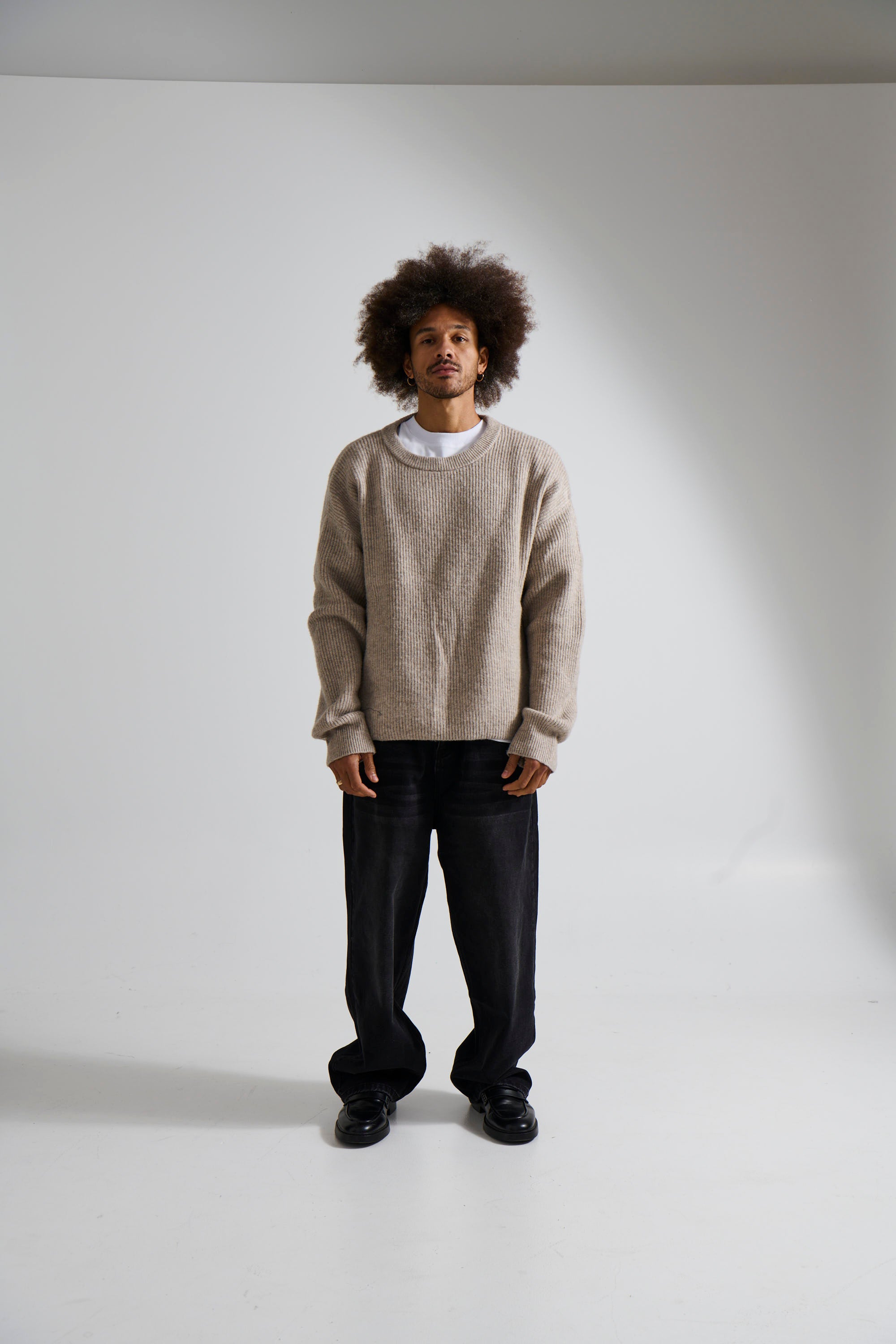 Slouch Knit Light Tan