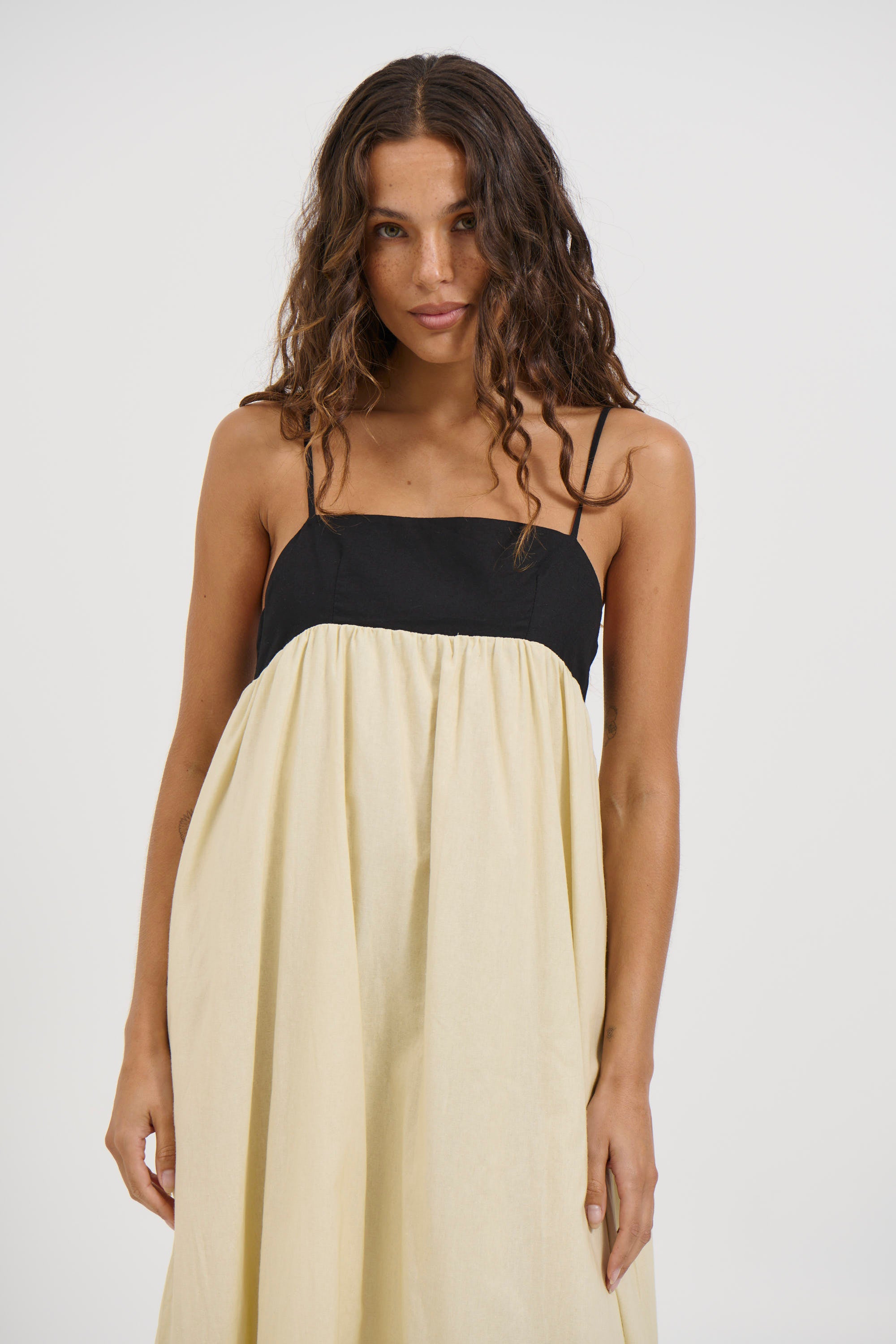Marianne Maxi Dress Beige