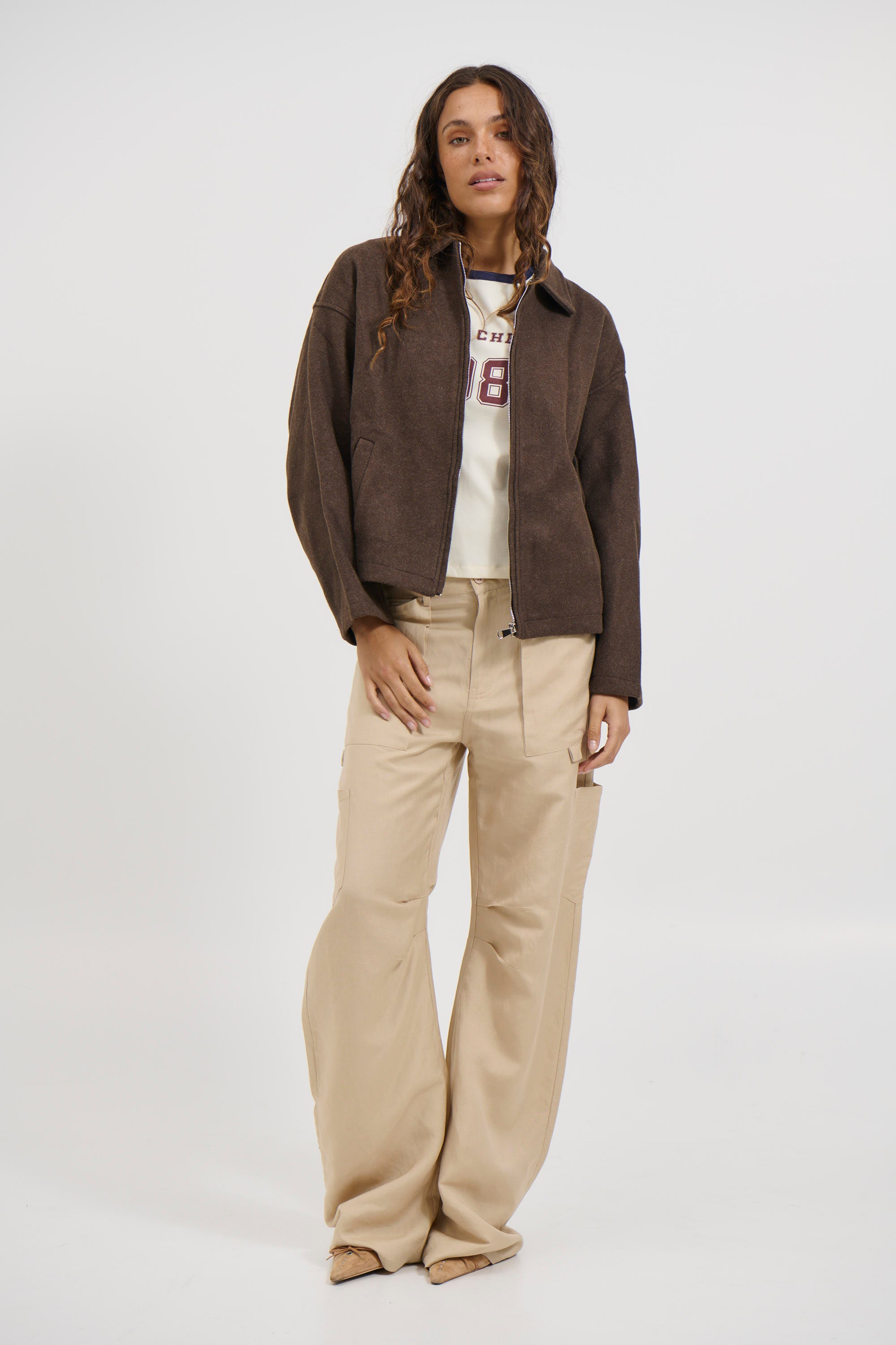 Ariel Jacket Brown