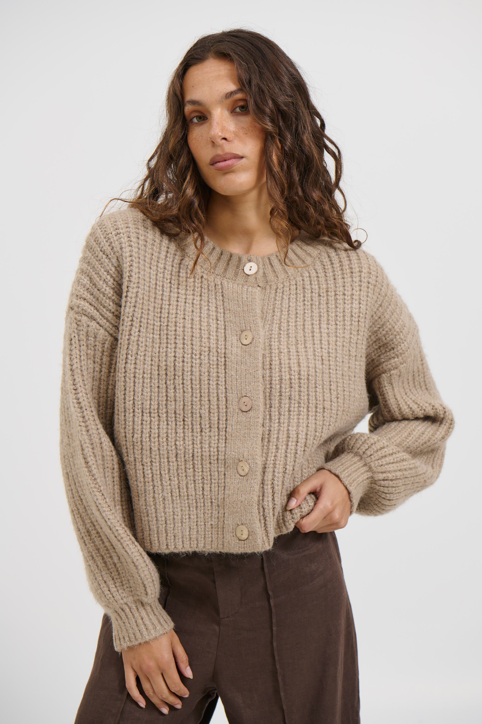 Valley Cardigan Mocha