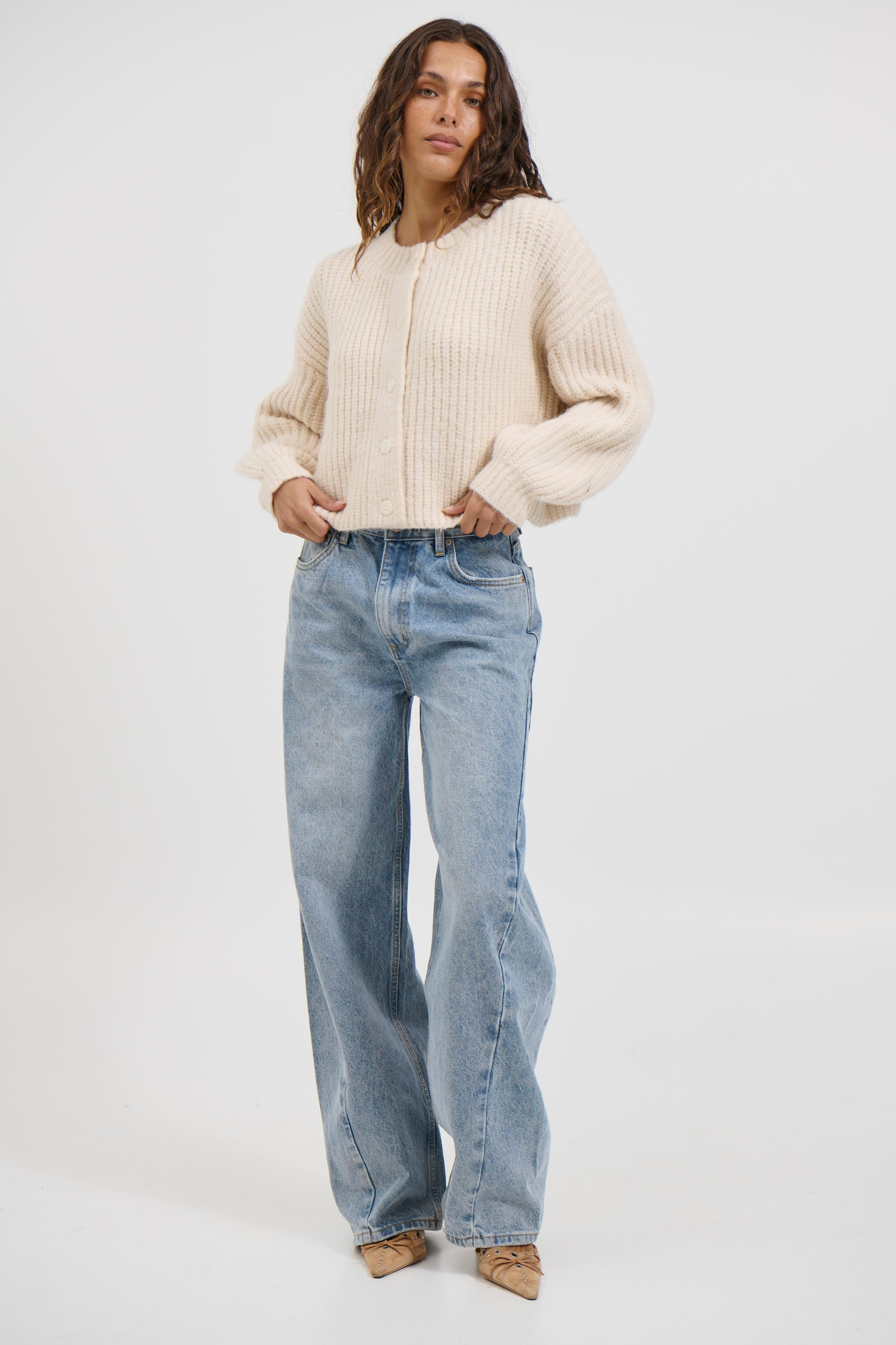 Valley Cardigan Cream