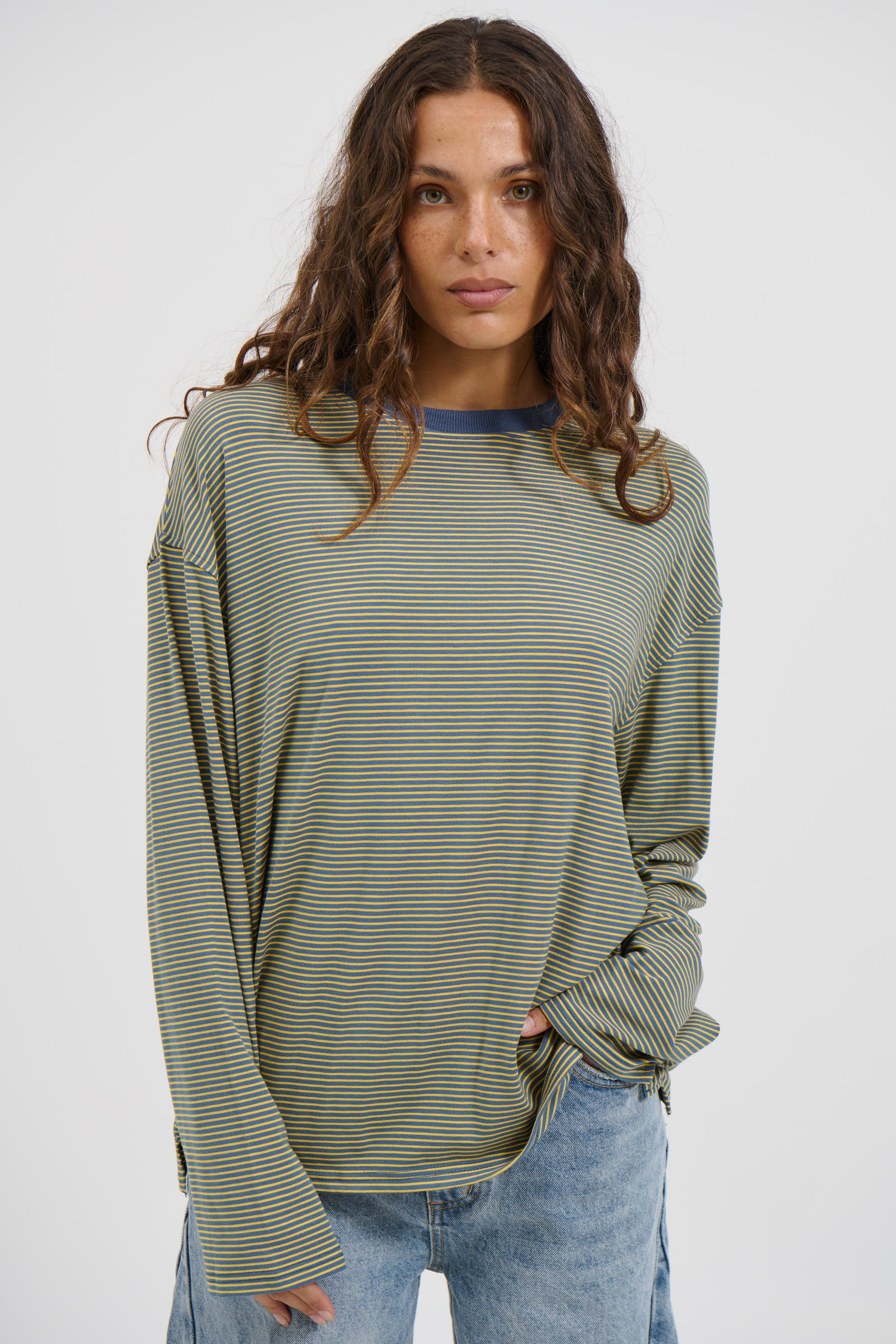 Asher Long Sleeve Yellow