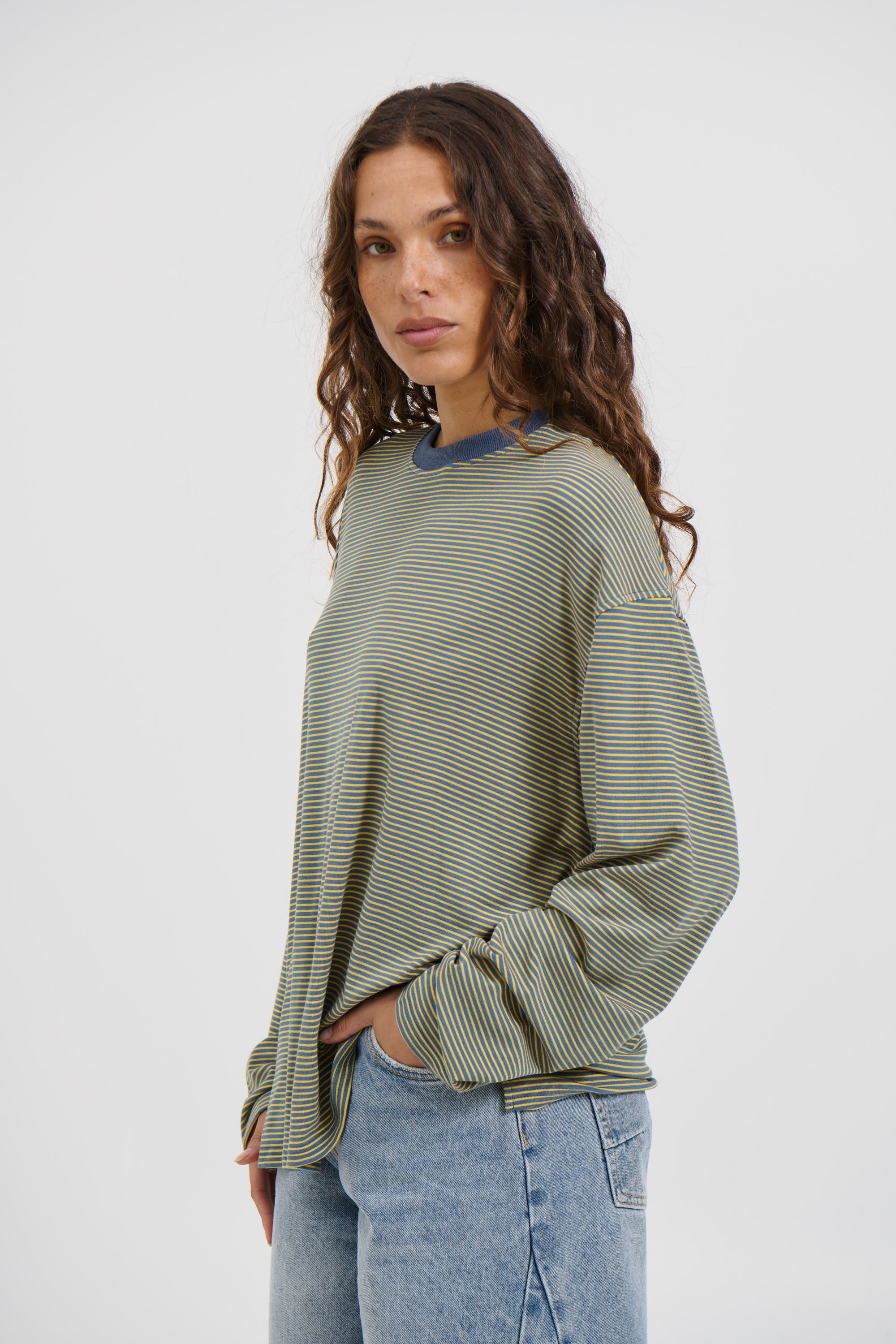 Asher Long Sleeve Yellow