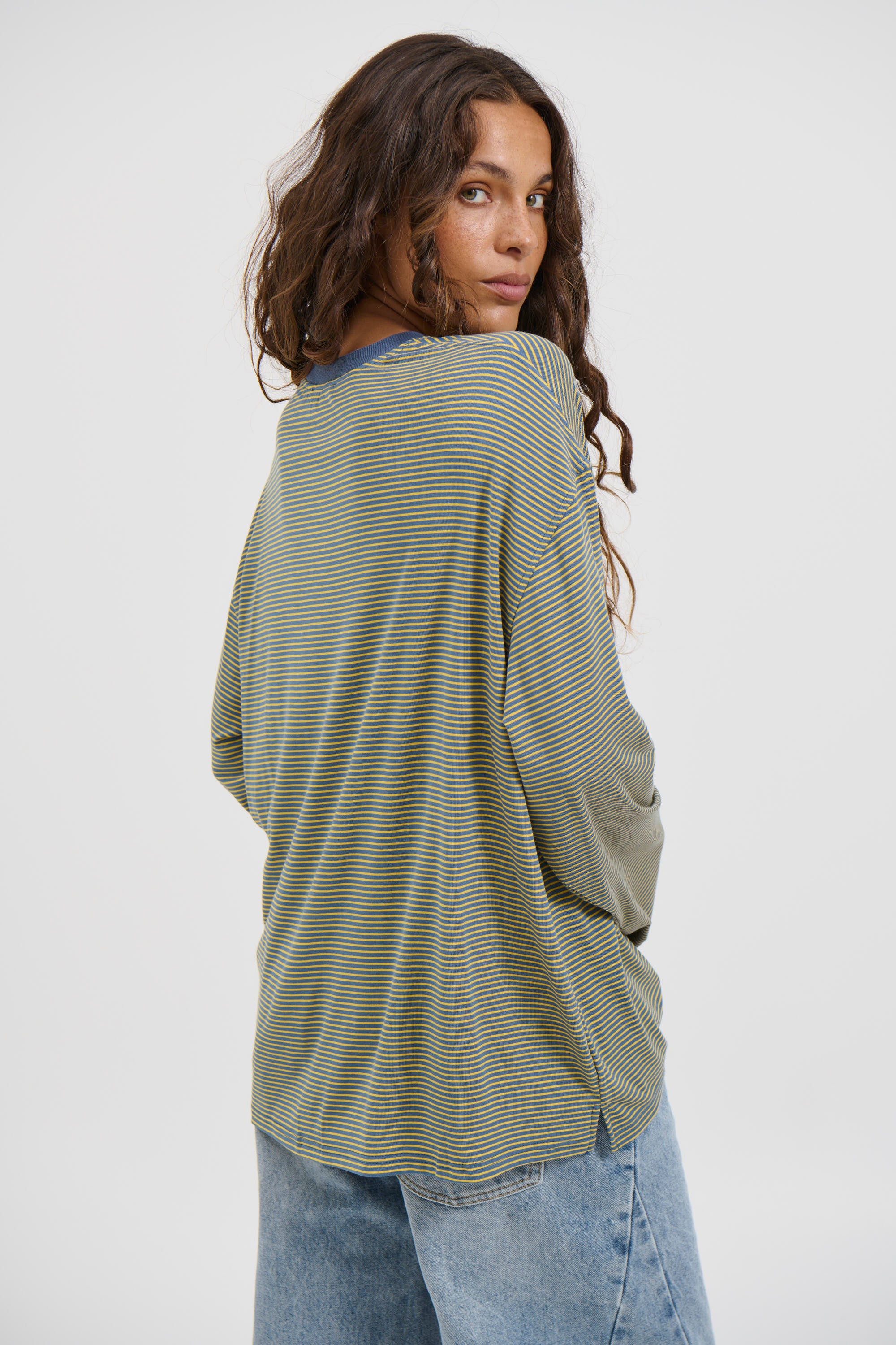 Asher Long Sleeve Yellow