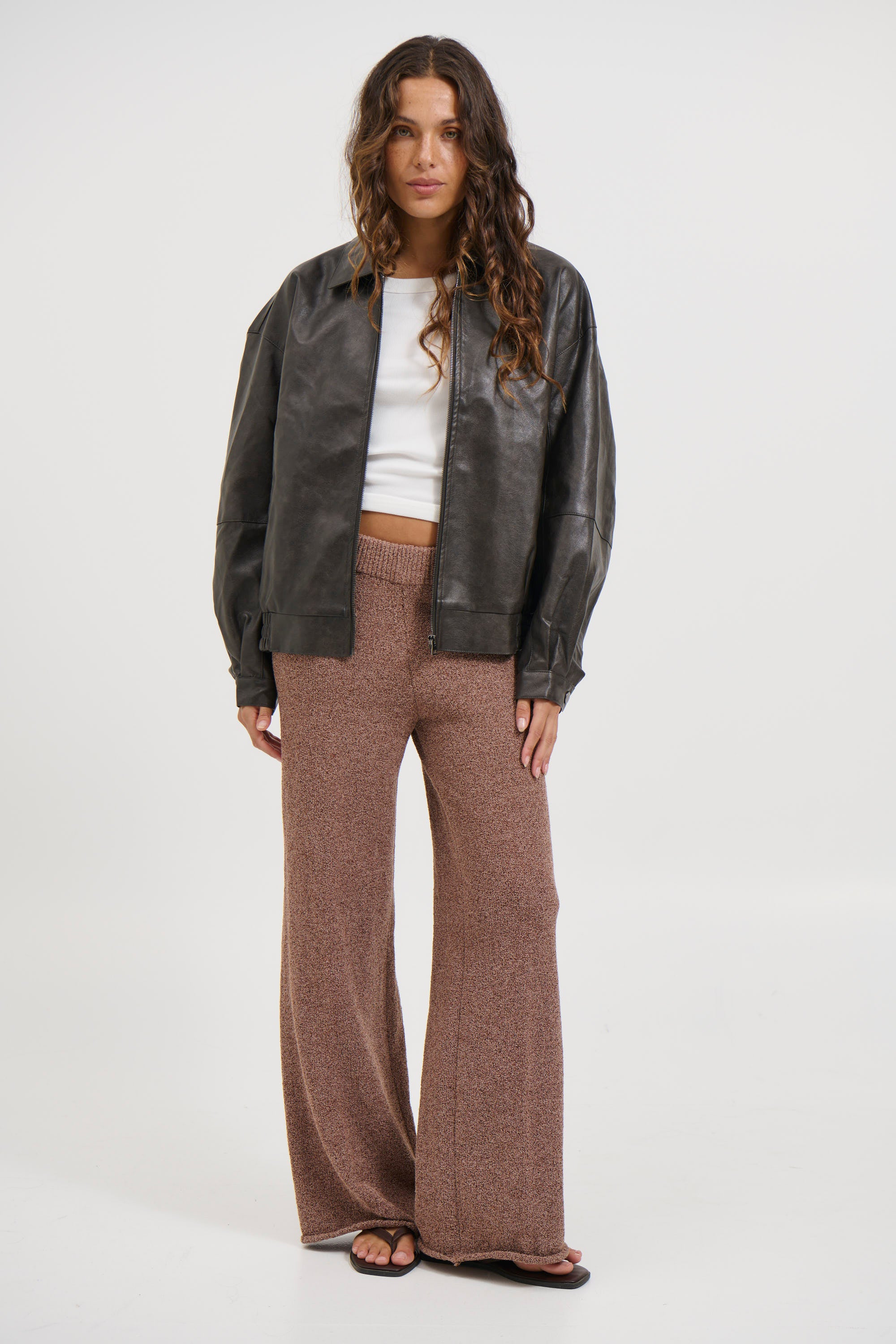 Denny Bomber Vintage Black
