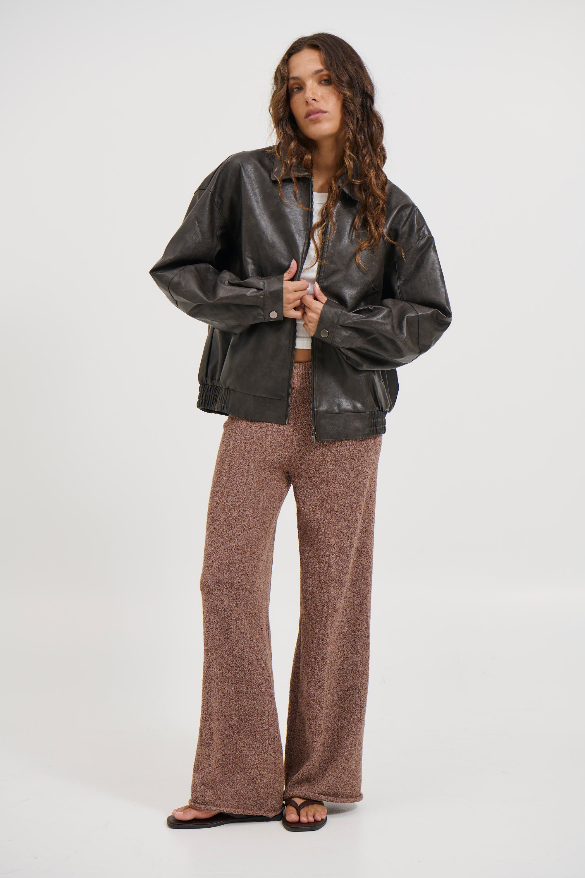 Denny Bomber Vintage Black