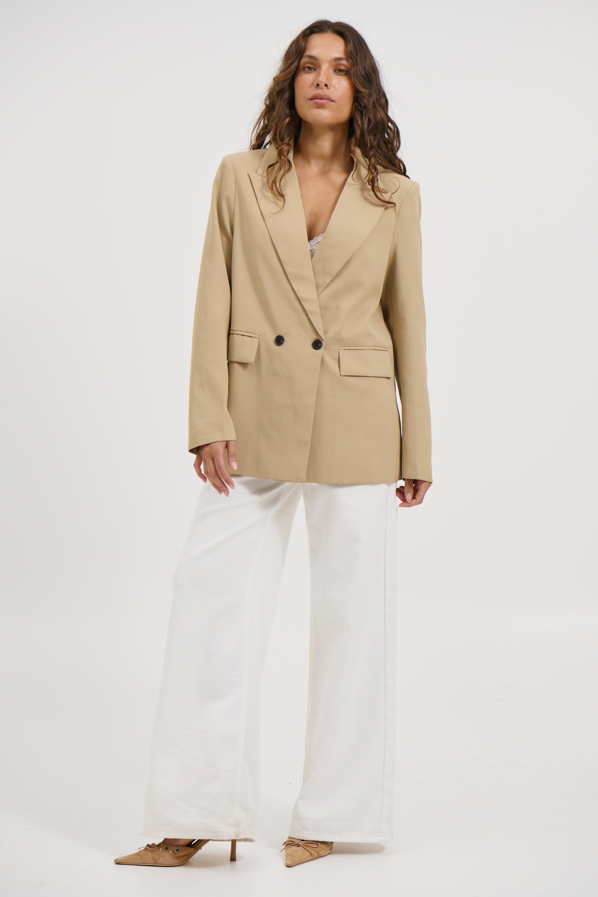 Jaxon Blazer Sand