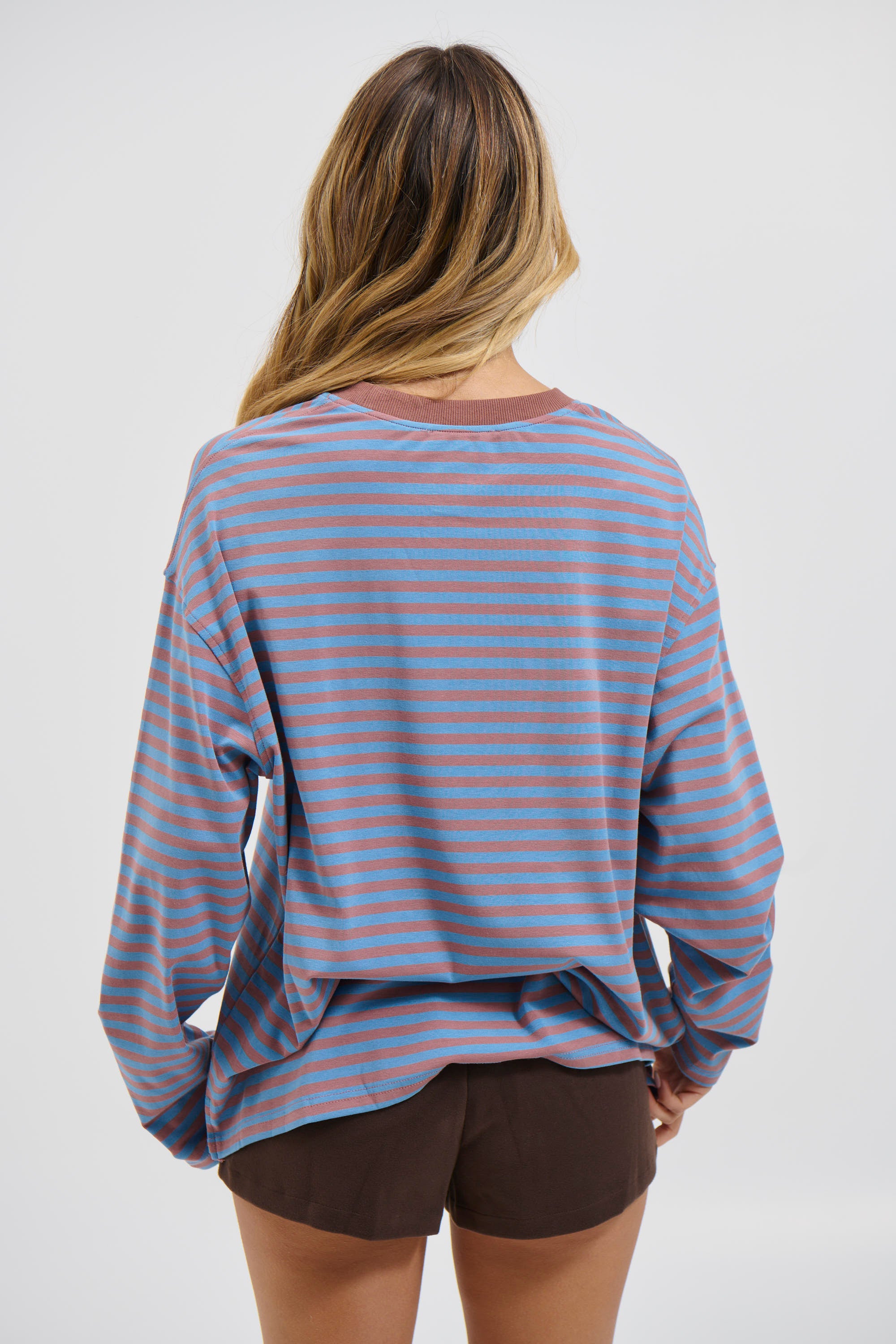 Asher Long Sleeve Chocolate