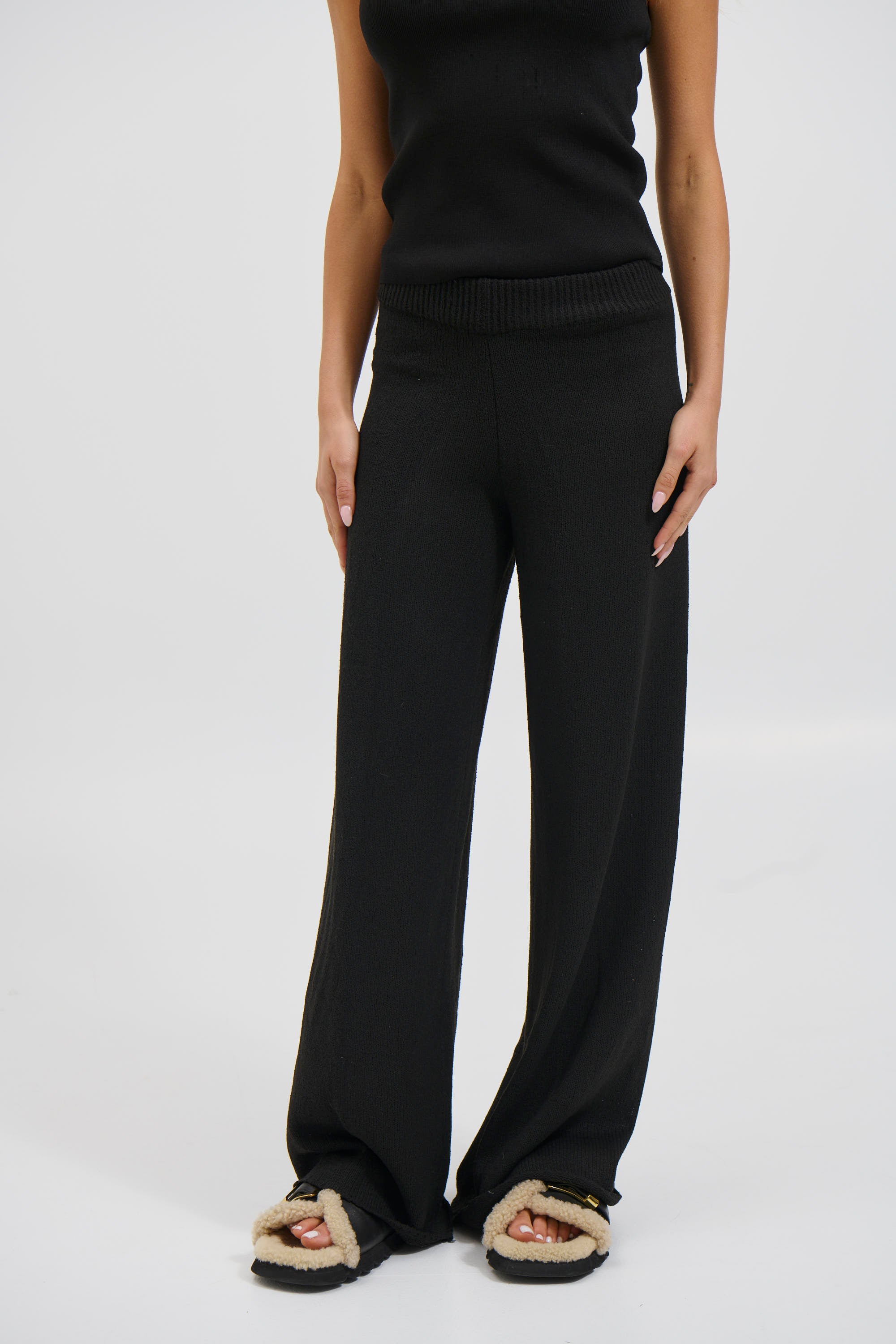 Jen Knit Pant Black