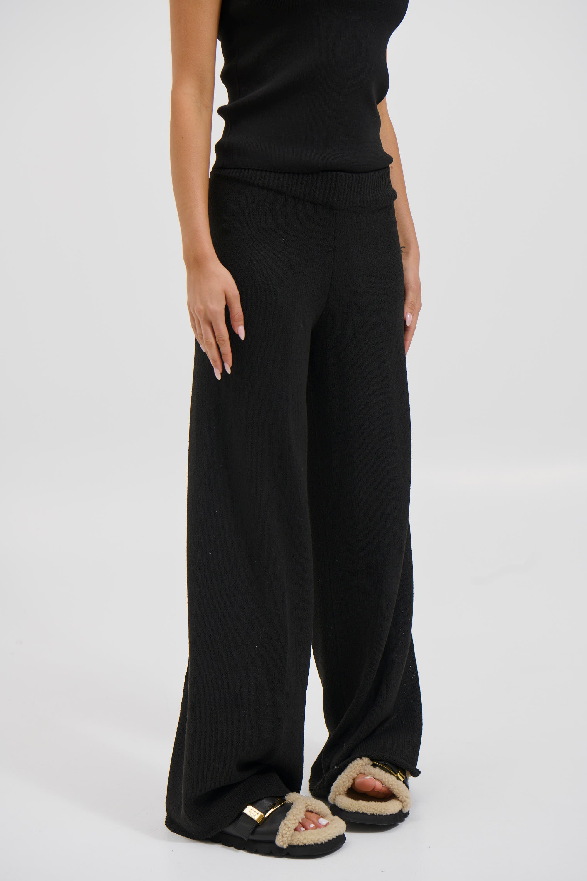 Jen Knit Pant Black