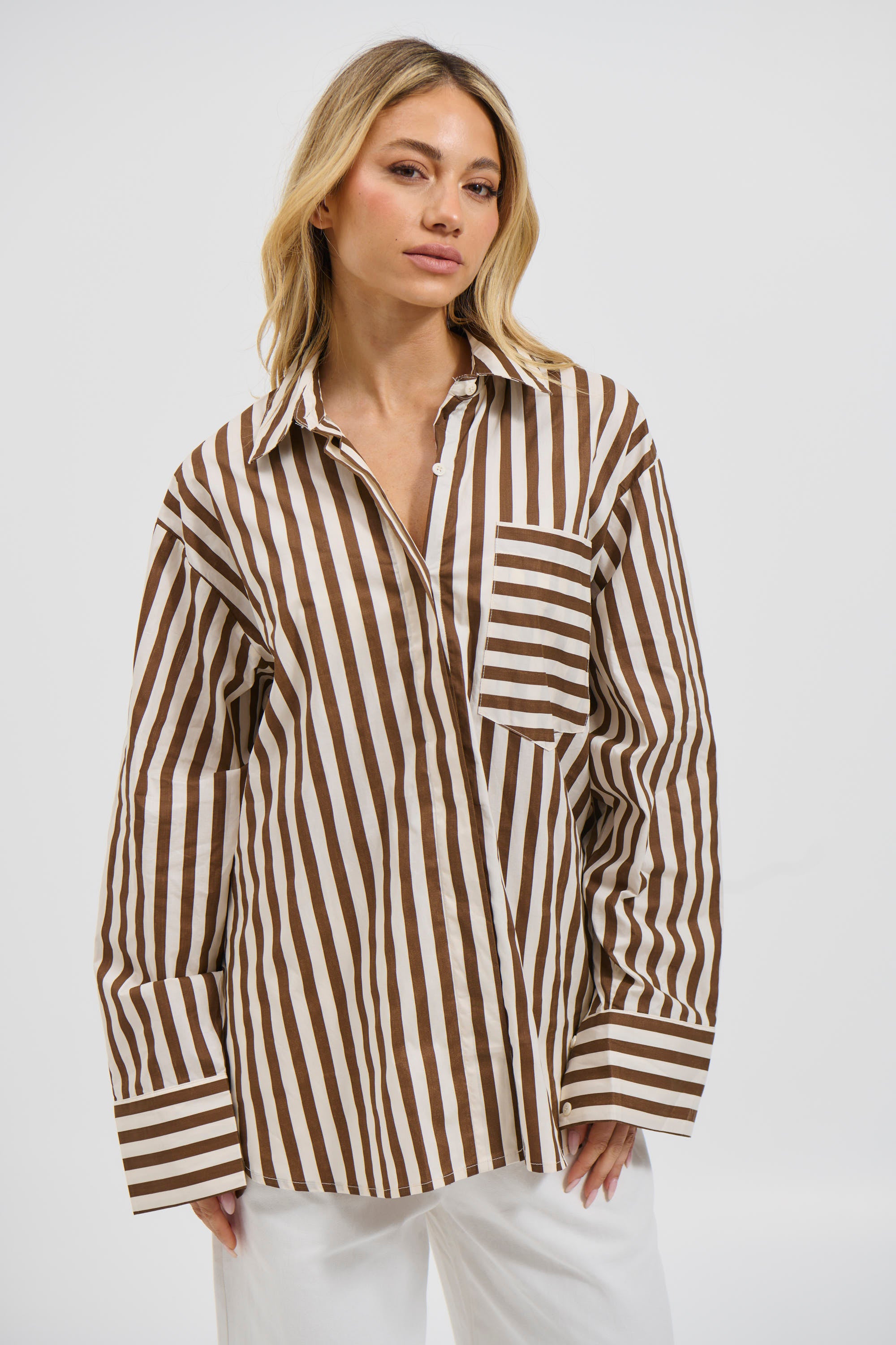 Assa Shirt Chocolate