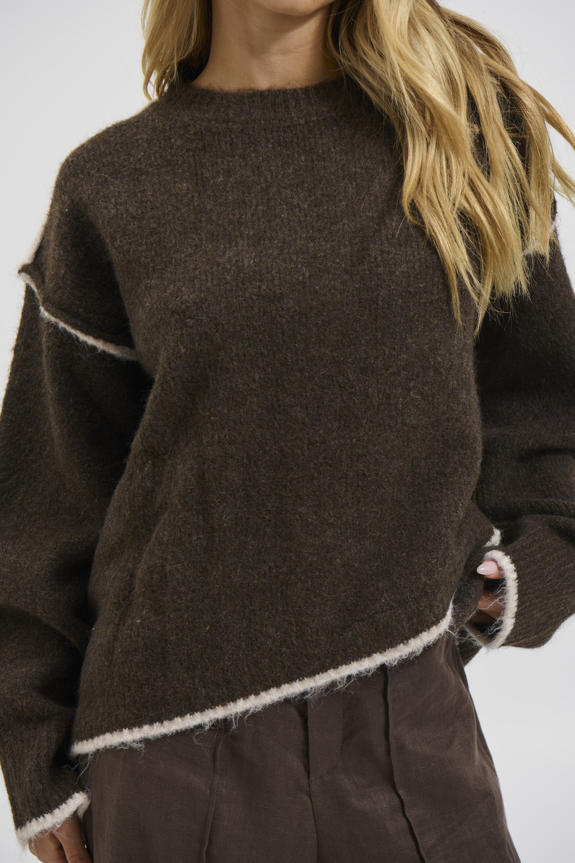 Benny Knit Chocolate