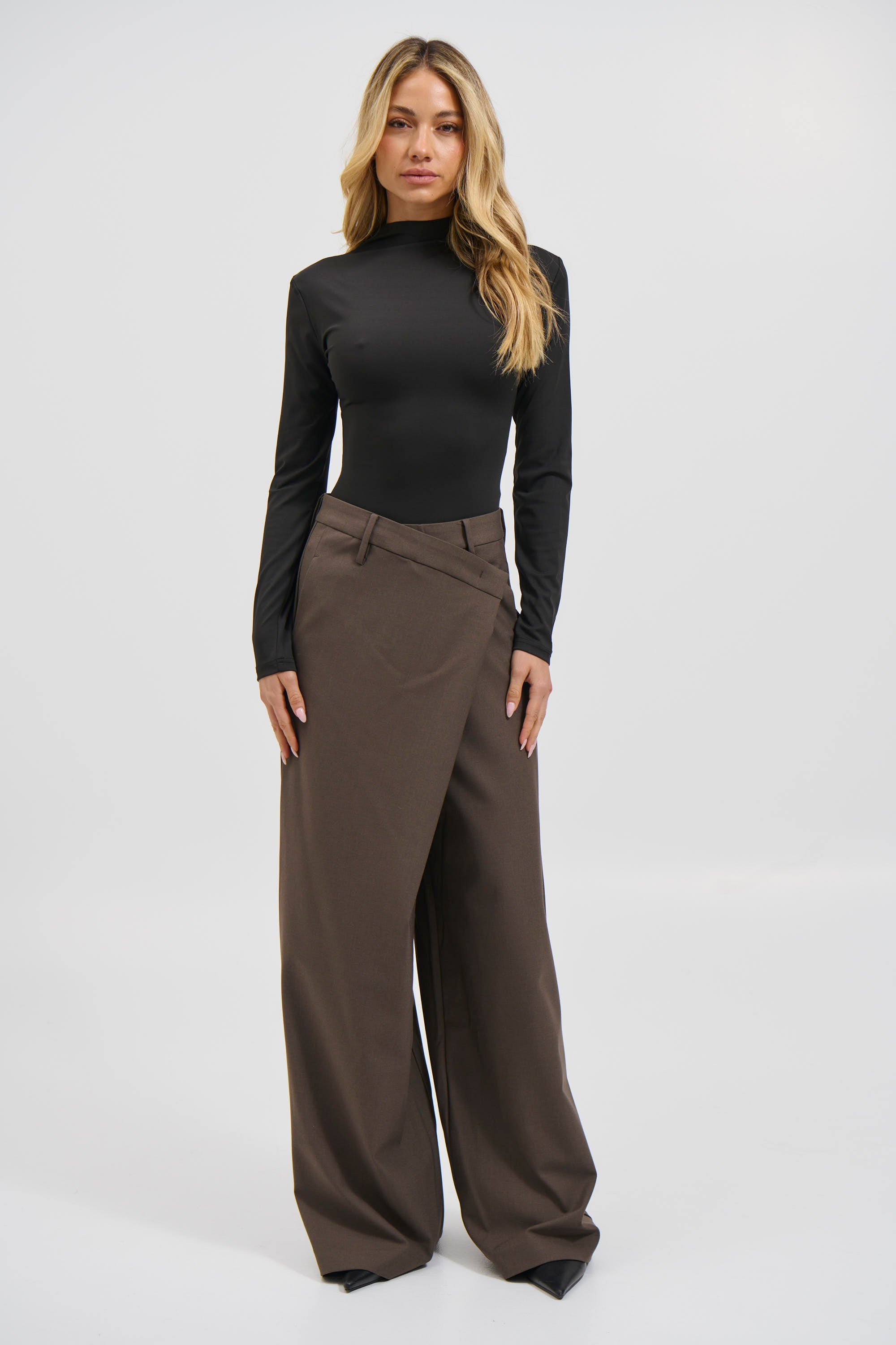 Kai Long Sleeve Bodysuit Black