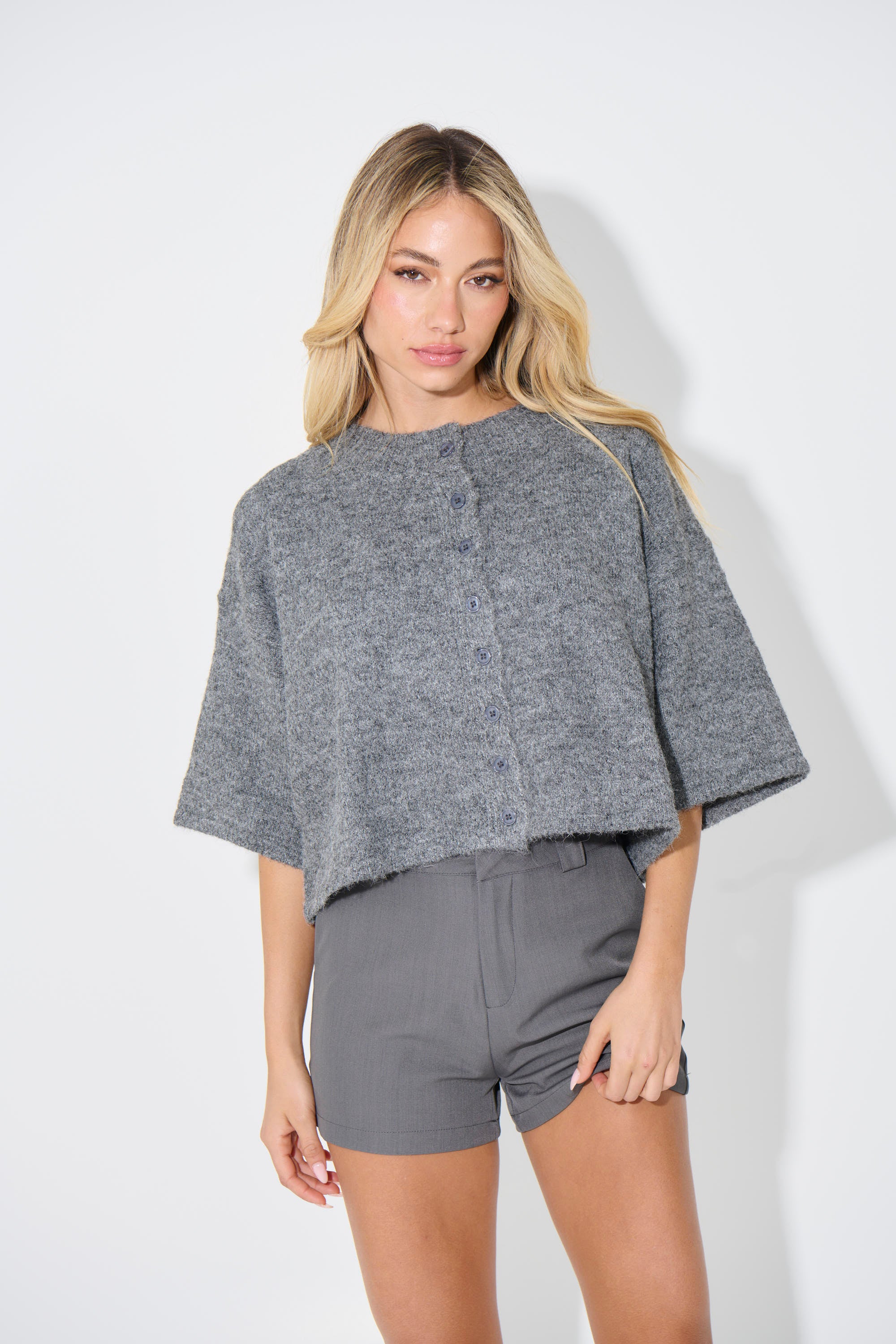 Kesha Short Grey