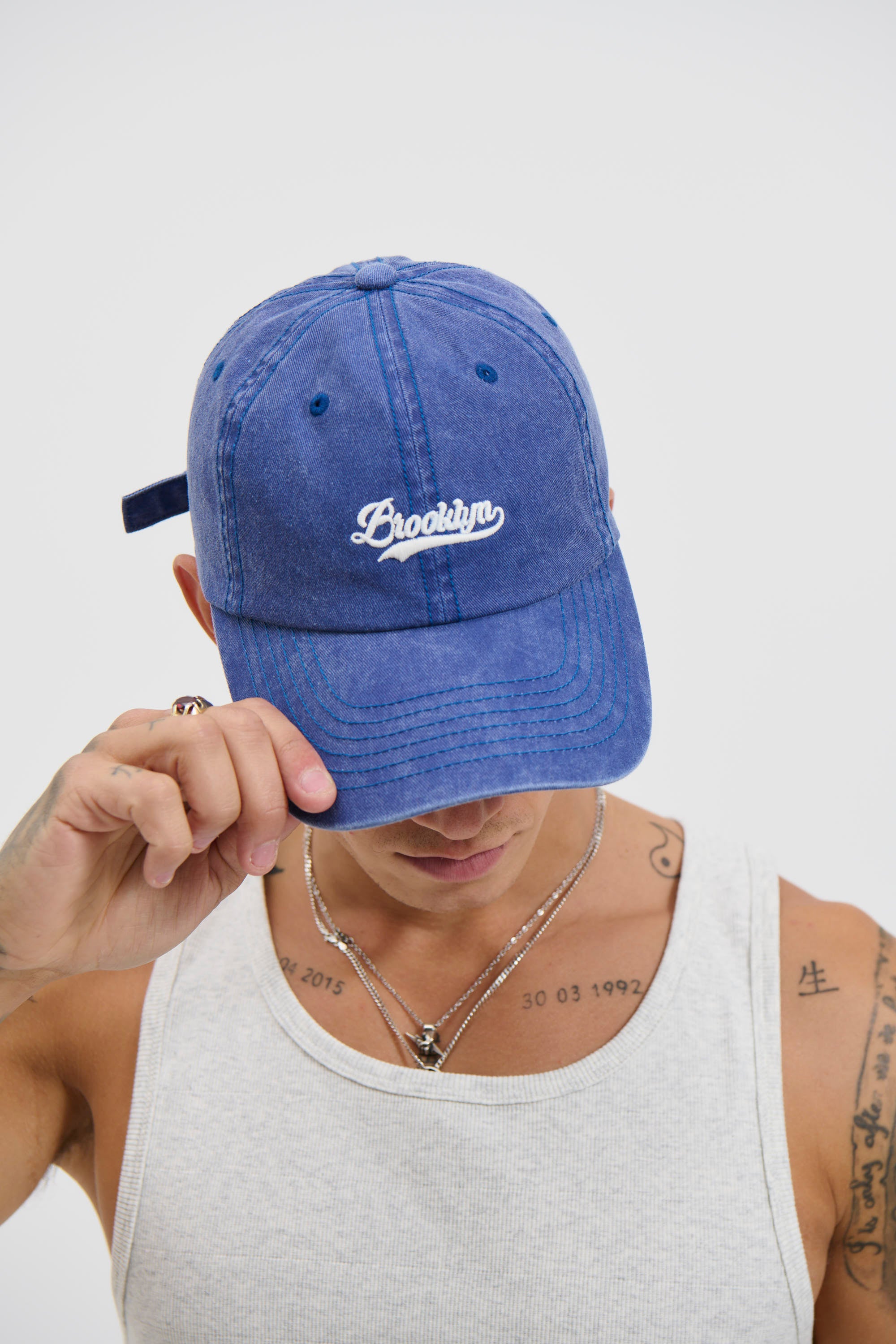 Brooklyn Cap Washed Blue