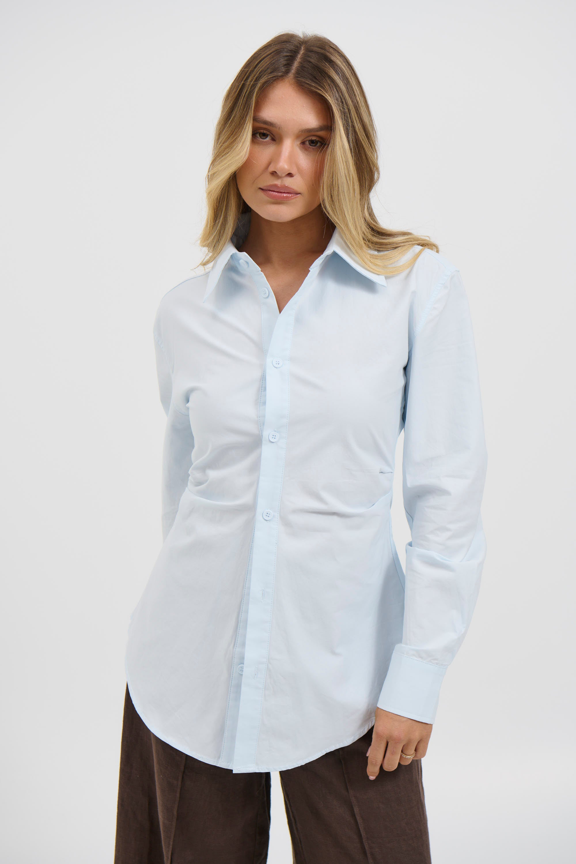 Naomi Shirt Soft Blue