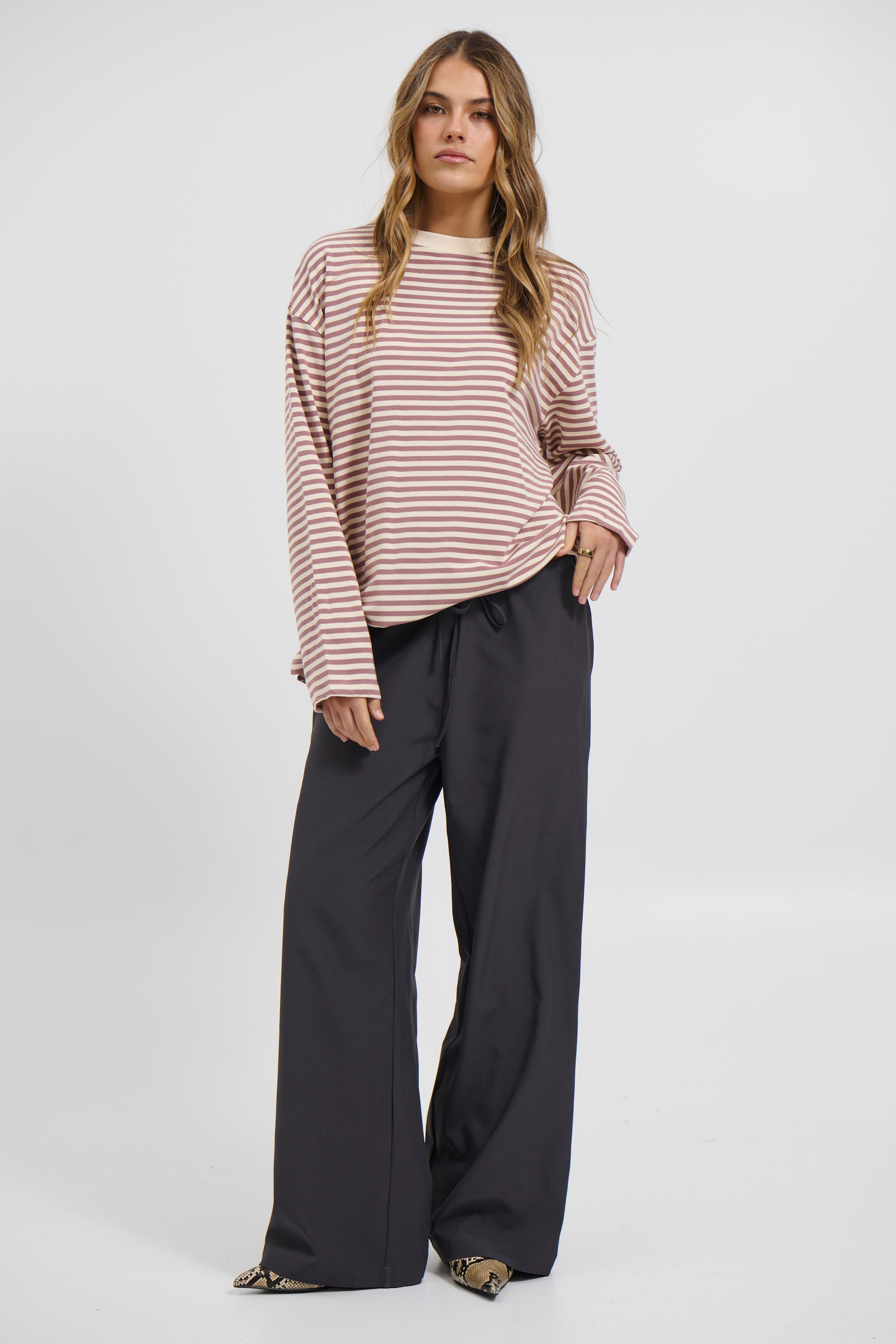 Asher Long Sleeve Dusty Rose