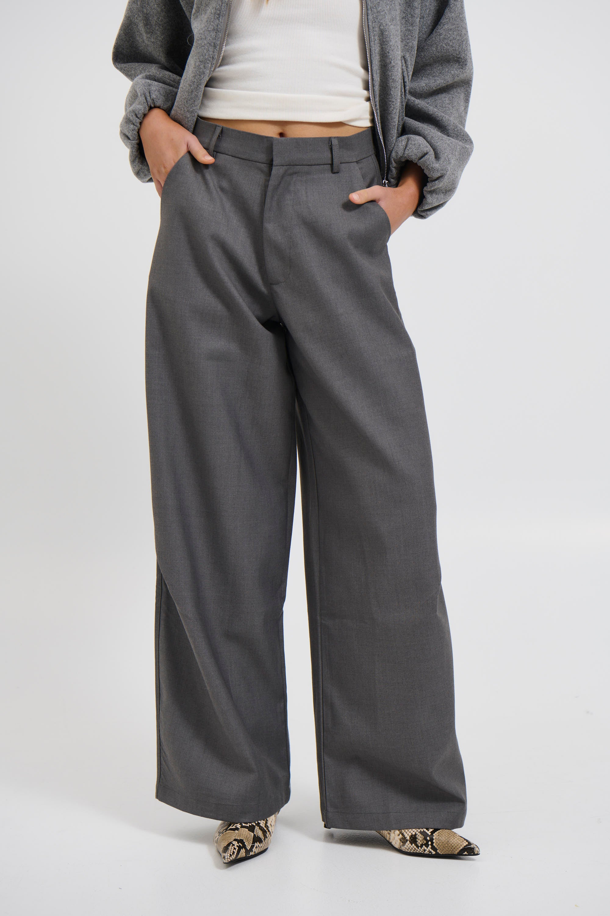 Alexandra Pant Dark Grey
