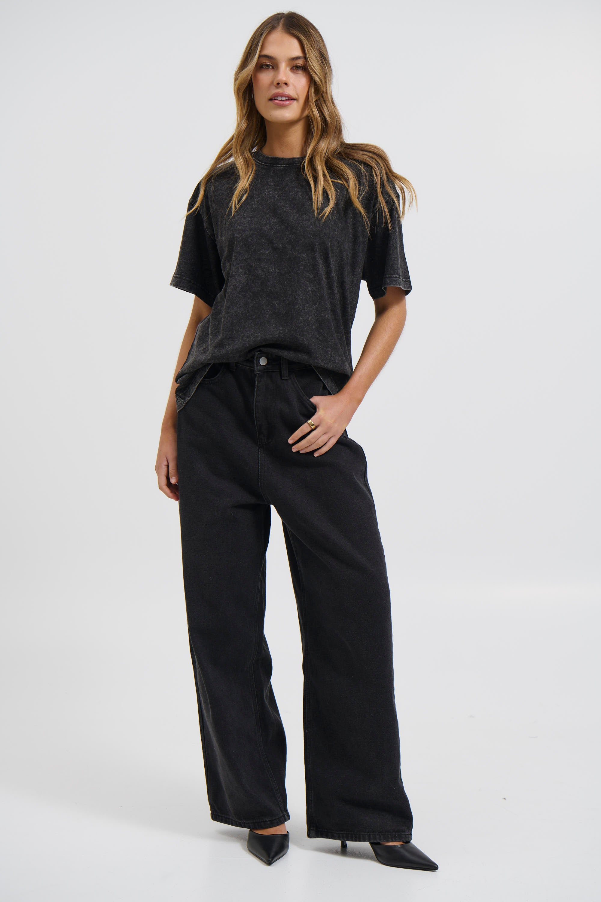 Jessie Oversized Tee Acid