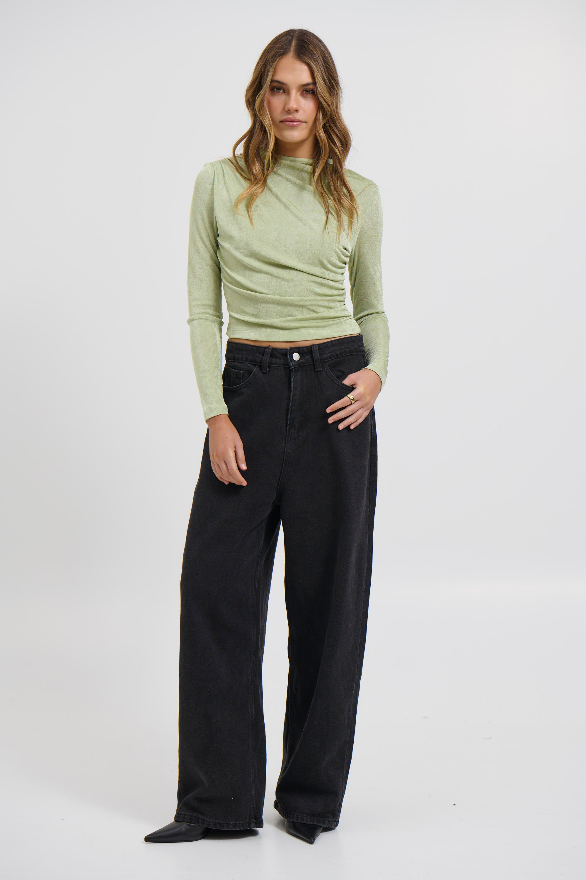 Jelani Long Sleeve Moss