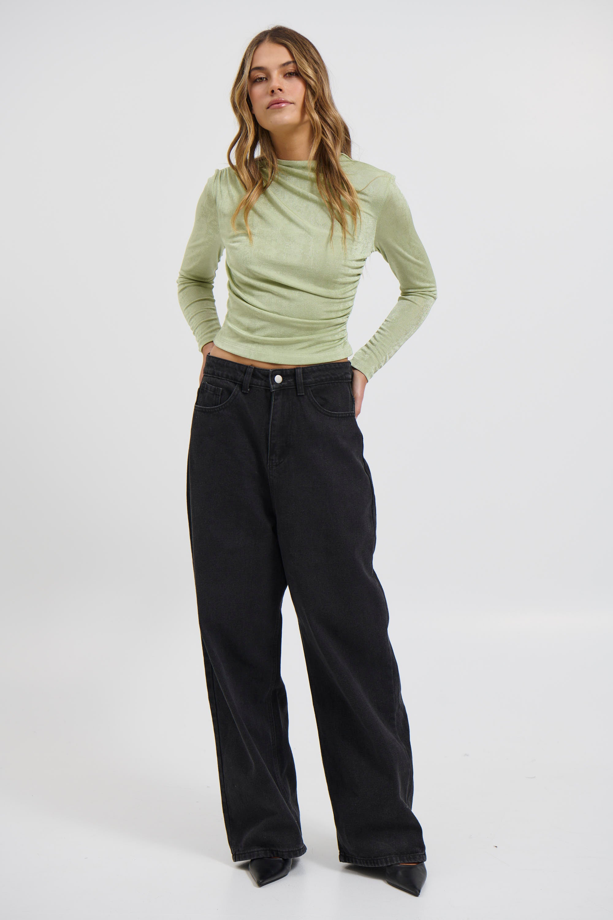 Jelani Long Sleeve Moss