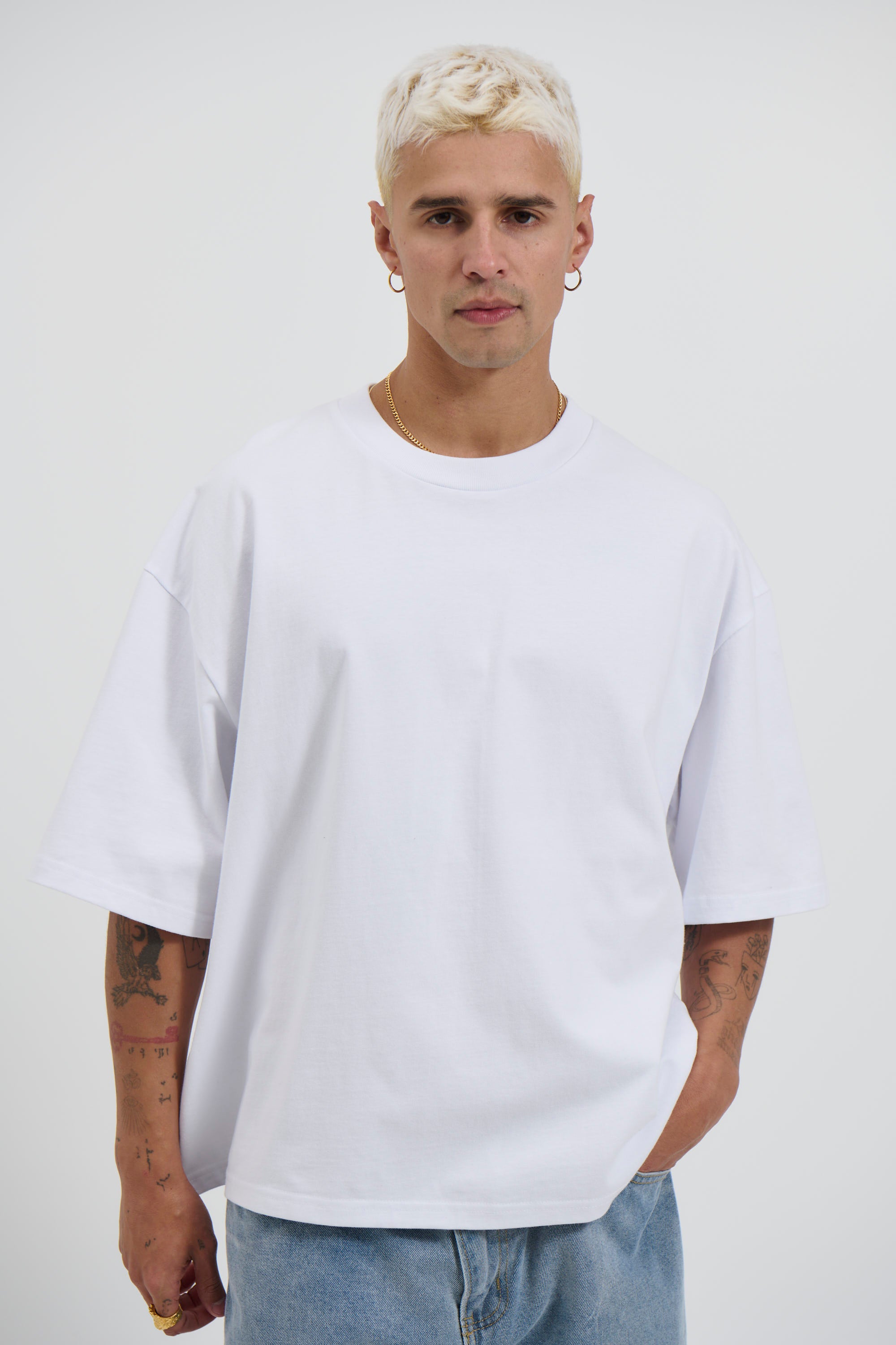 Emmett Box Tee White
