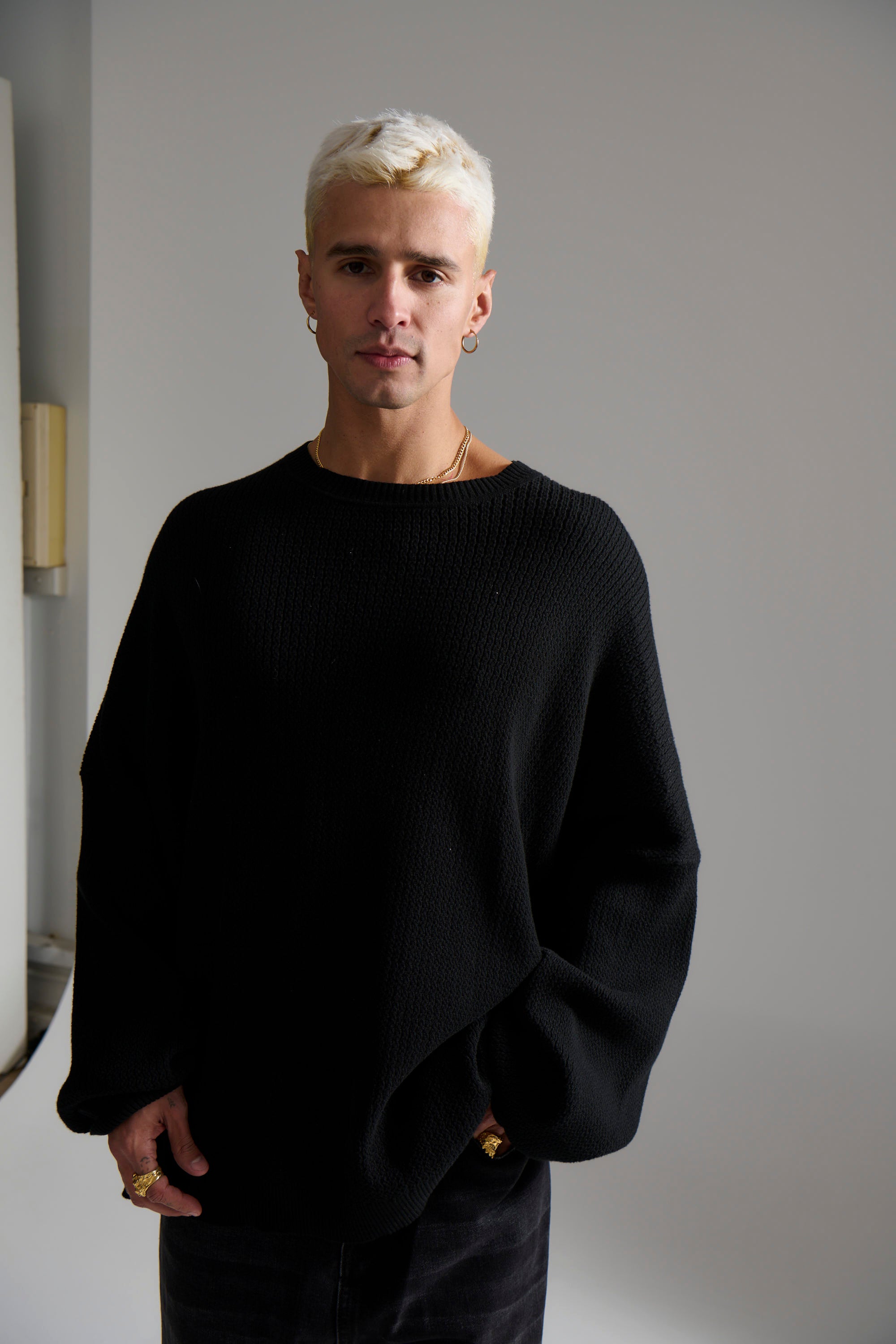 NTH Long Sleeve Knit Black