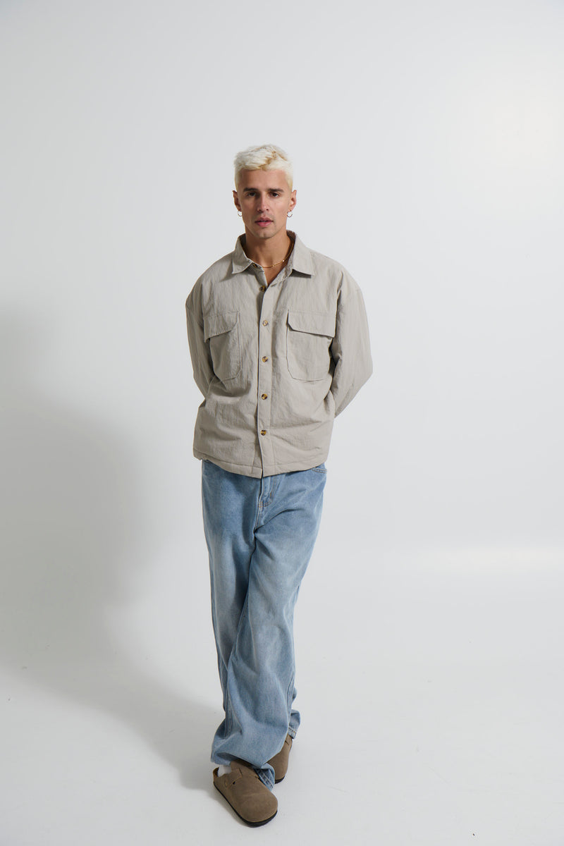Nylon Canvas Over Jacket