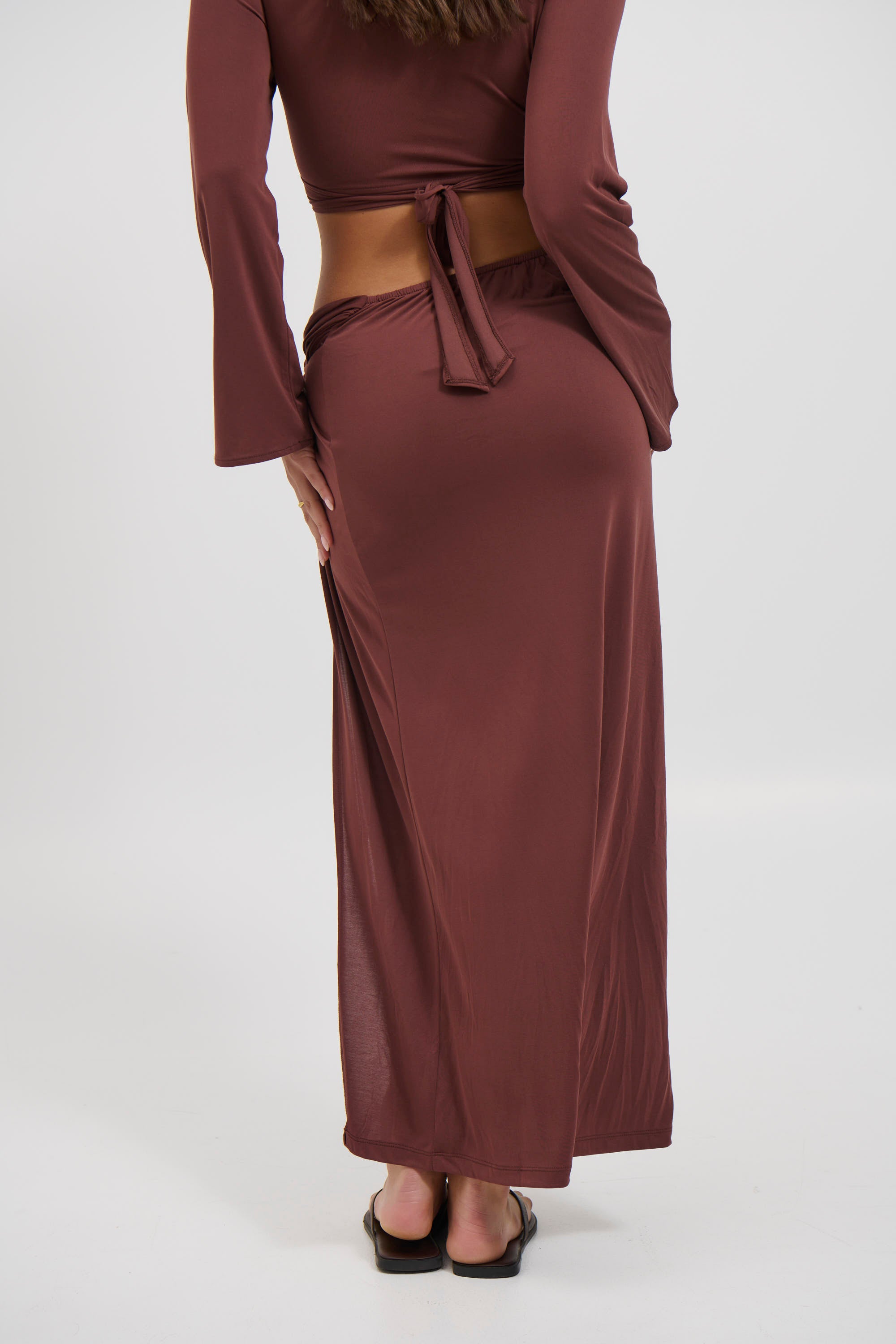 Adriana Skirt Chocolate